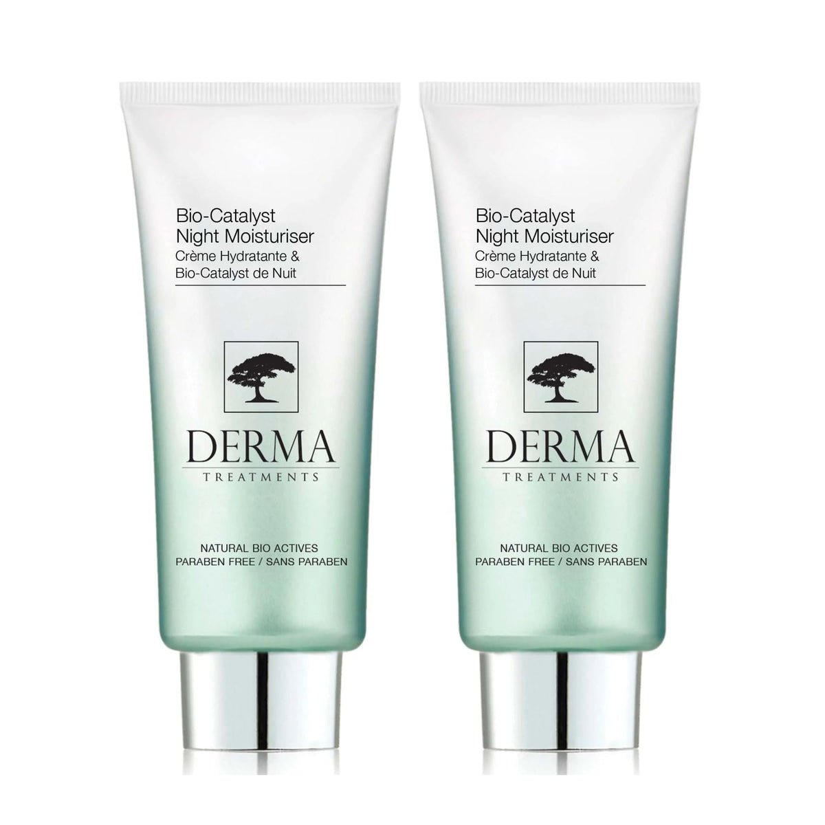 Derma Treatments Bio-Catalyst Night Moisturiser 50ml Twin Value Savings Pack - skinChemists