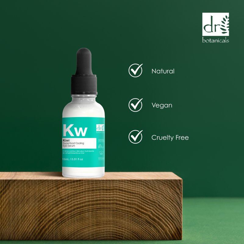 Kiwi Superfood Cooling Eye Serum 15ml - skinChemists