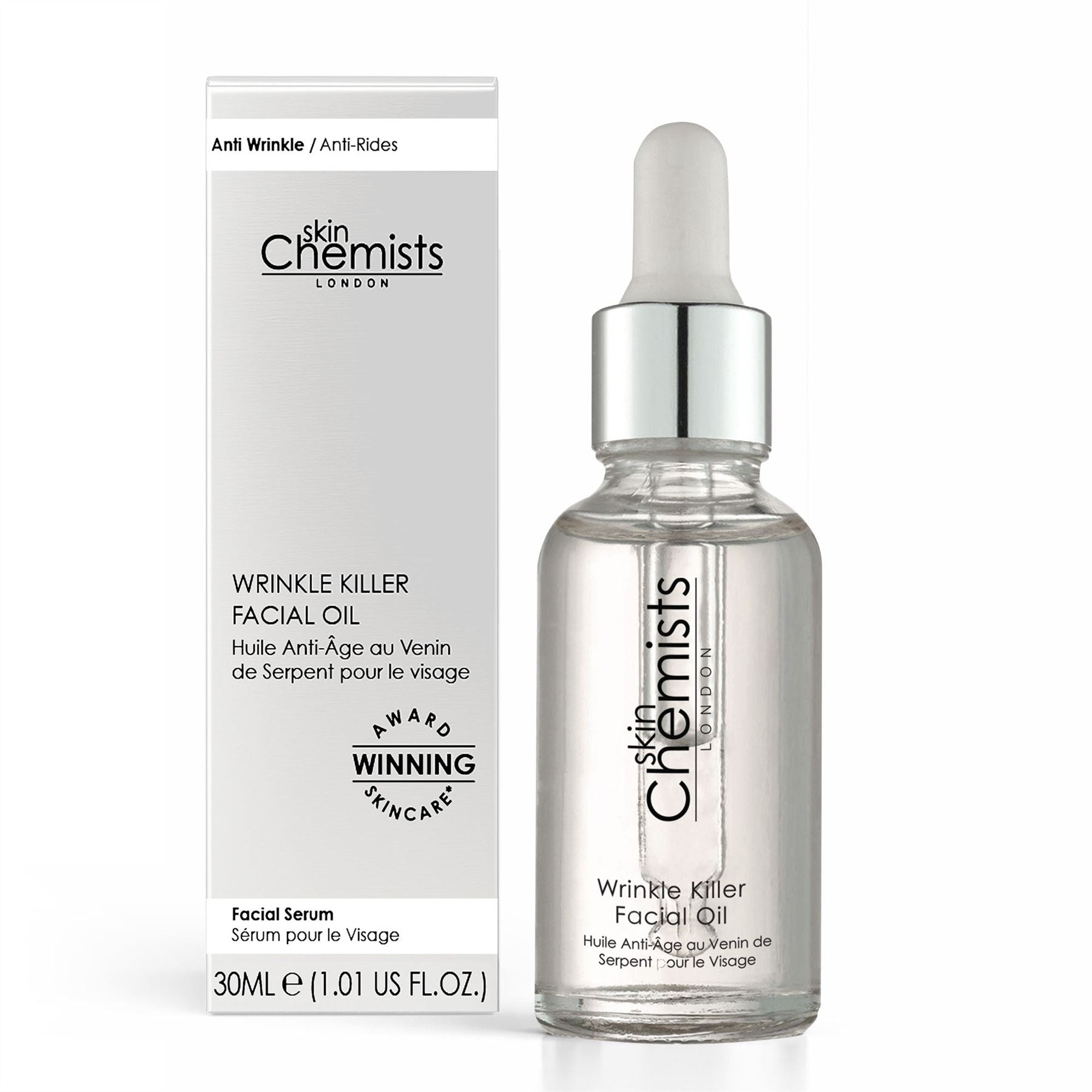 Faltenbekämpfendes Gesichtsöl 30 ml