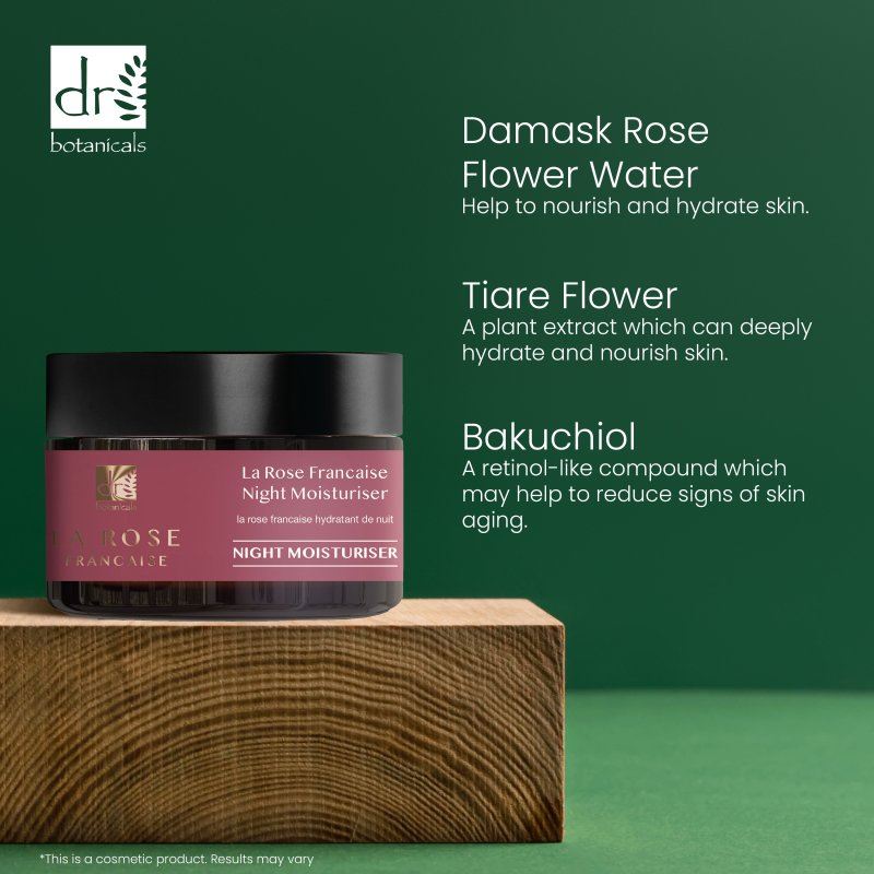 La Rose Française Nachtfeuchtigkeitscreme 50 ml