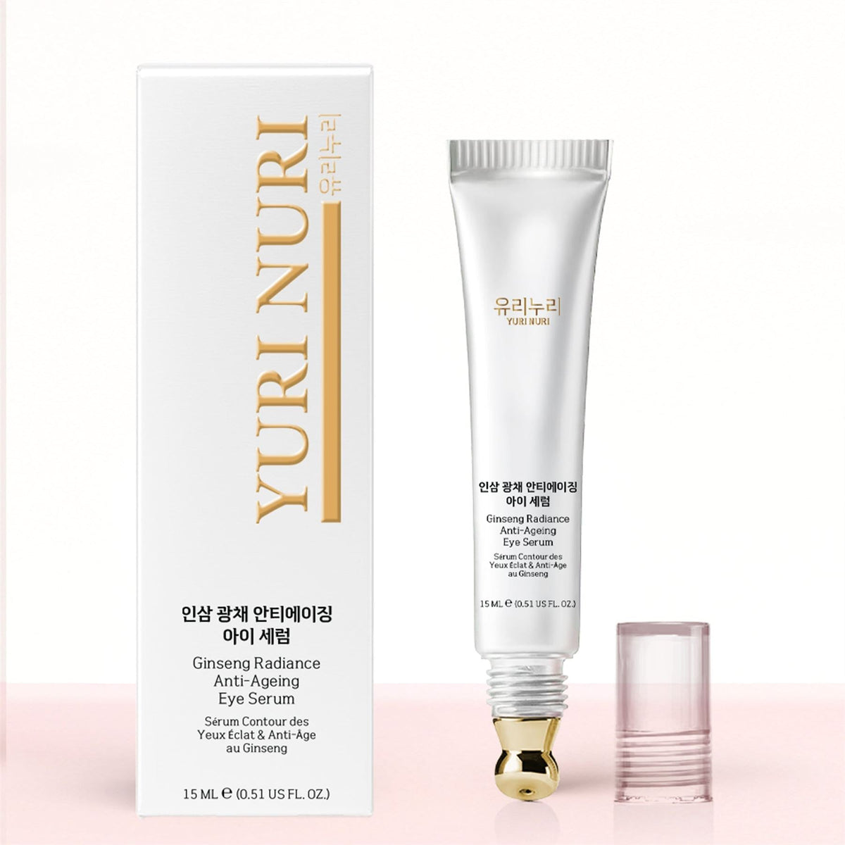 Yuri Nuri 유리누리 Siero occhi illuminante al ginseng anti-età 15ml