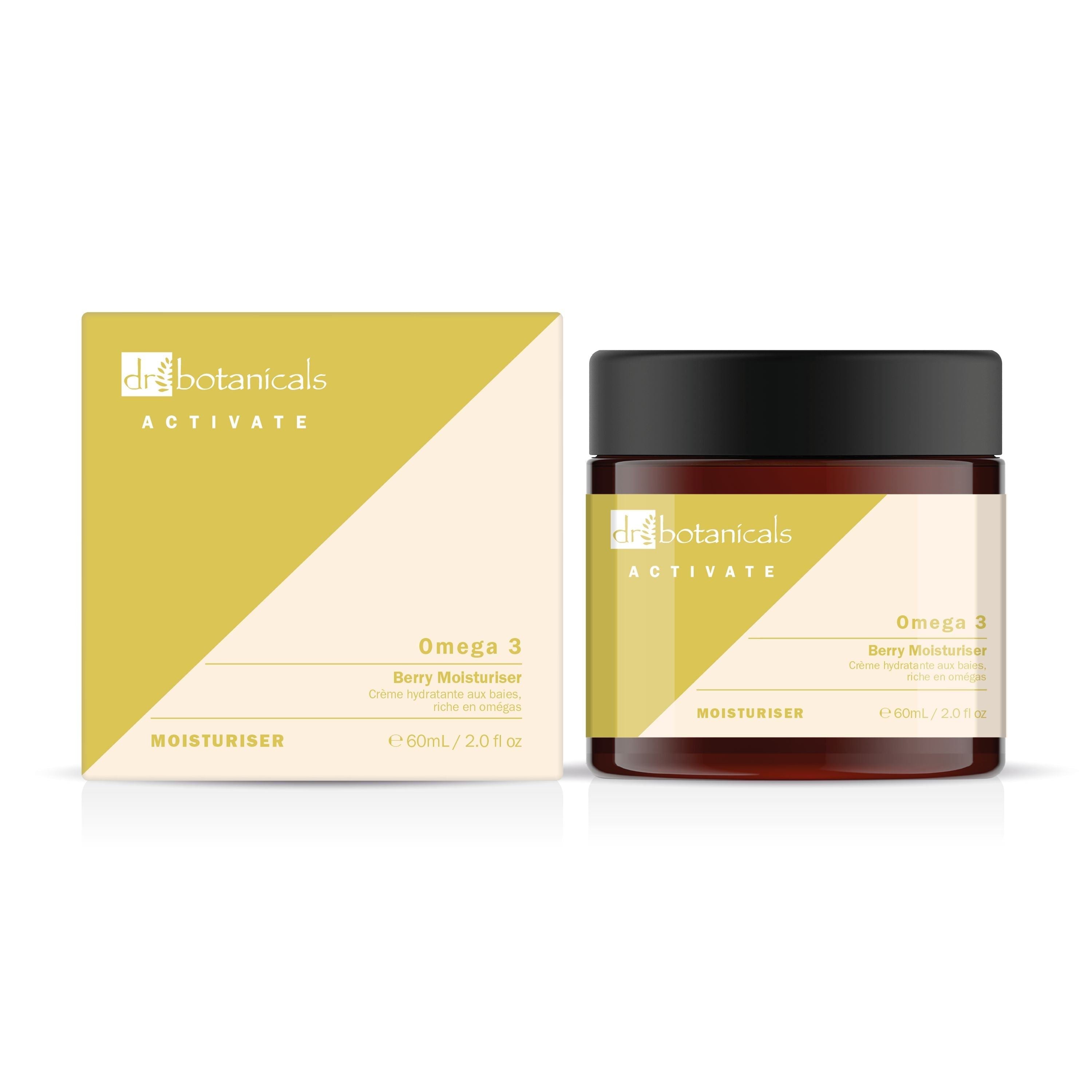 Activate Omega 3 Berry Feuchtigkeitscreme 60ml Doppel-Sparpackung