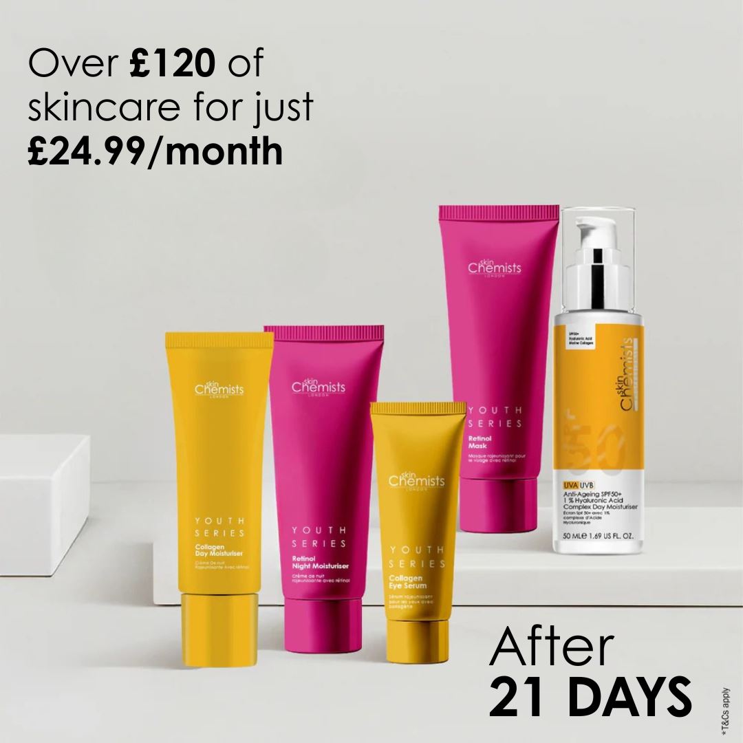21-Day Personalised Free Trial → Anti-Ageing - skinChemists