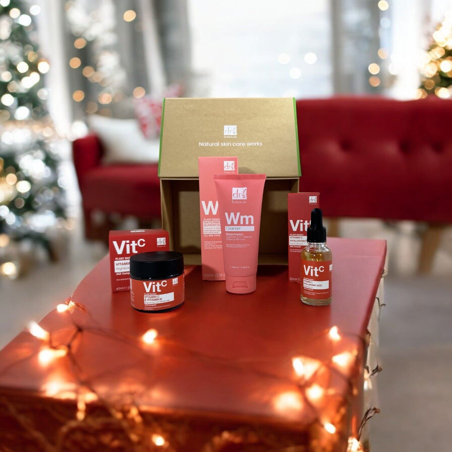 Anti-Aging Vitamin C Hautpflege Deluxe Geschenkset für Damen