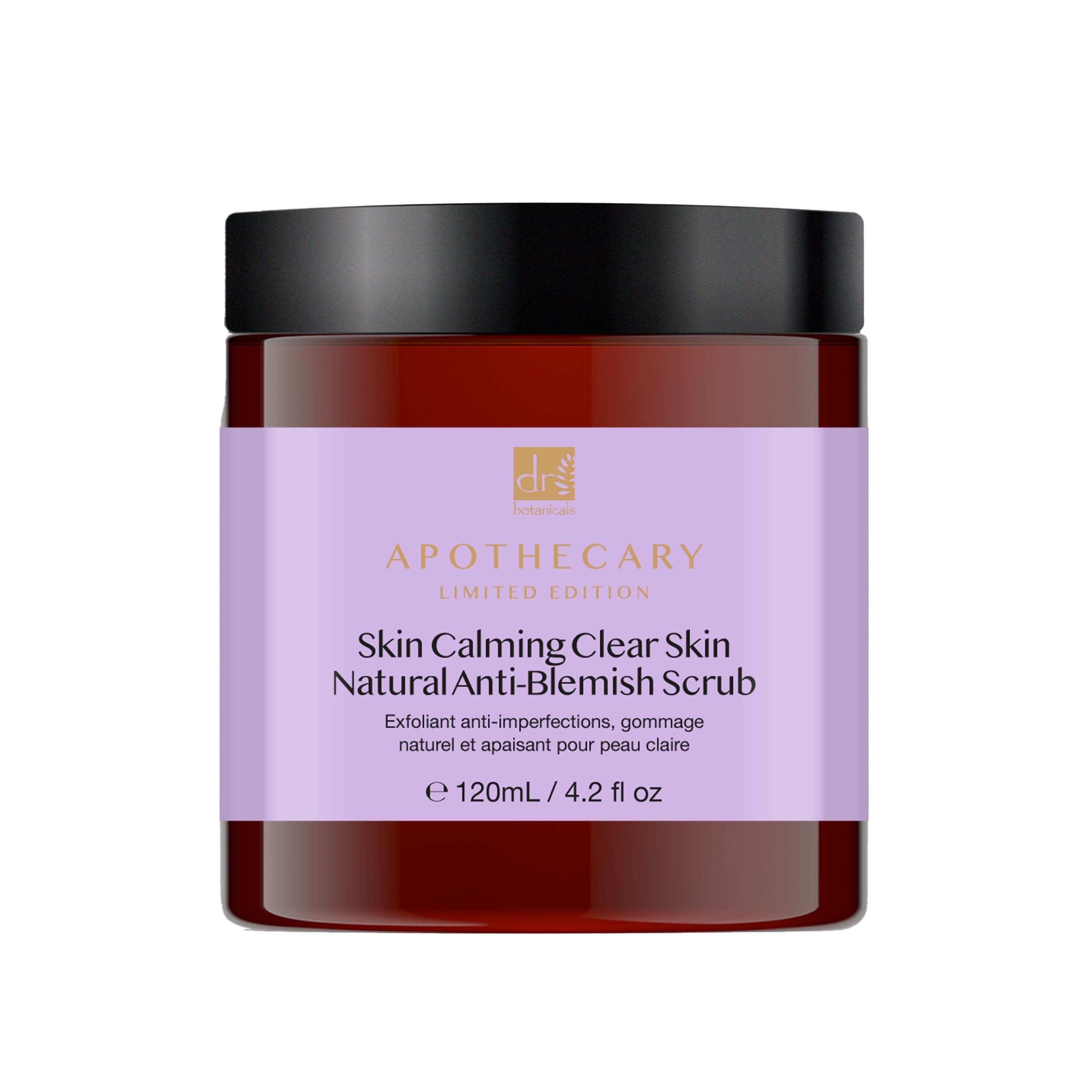 Skin Calming Clear Skin Natural Anti-Blemish Scrub 120ml Twin Value Savings Pack