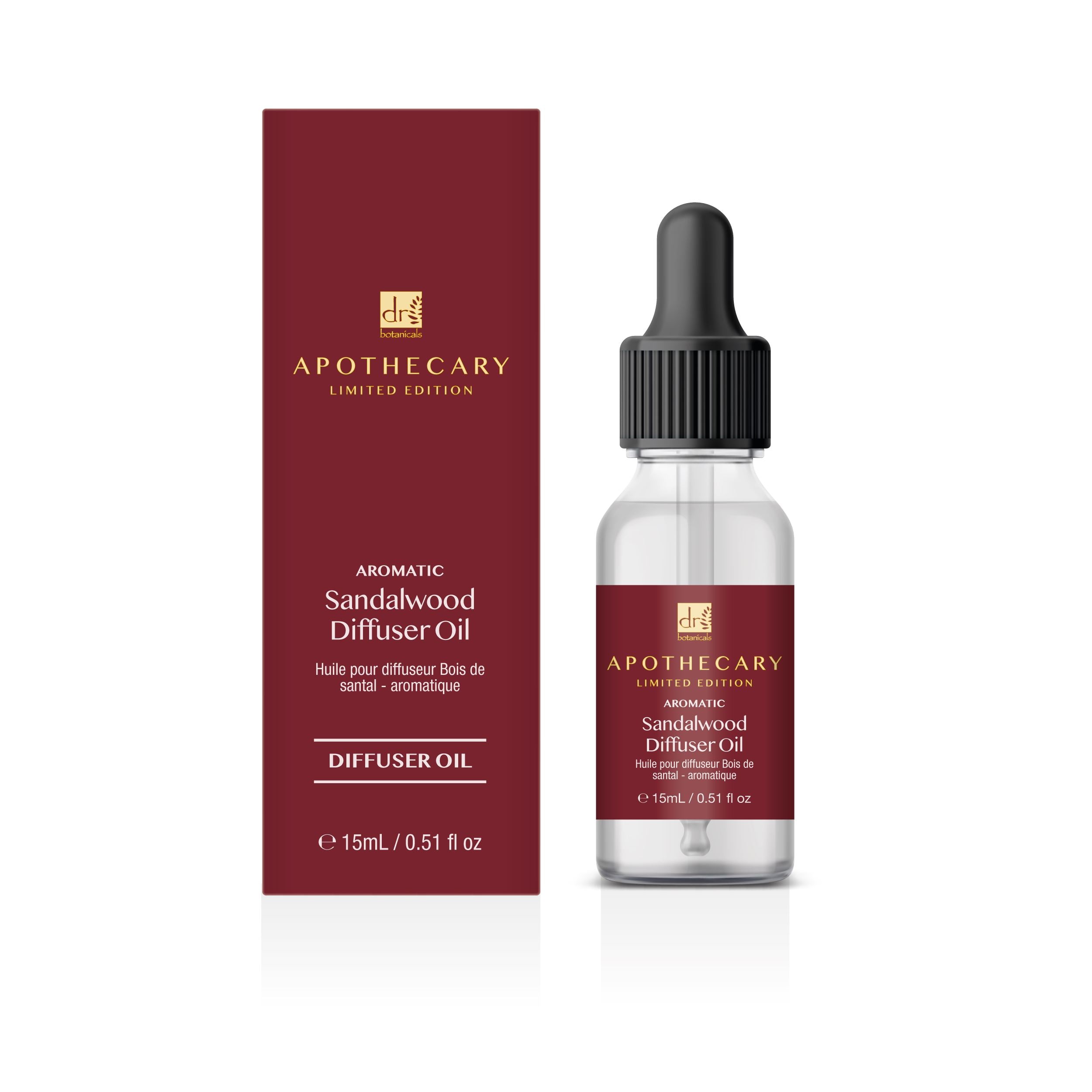 Aromatisches Sandelholz-Diffusoröl 15 ml Doppelpack