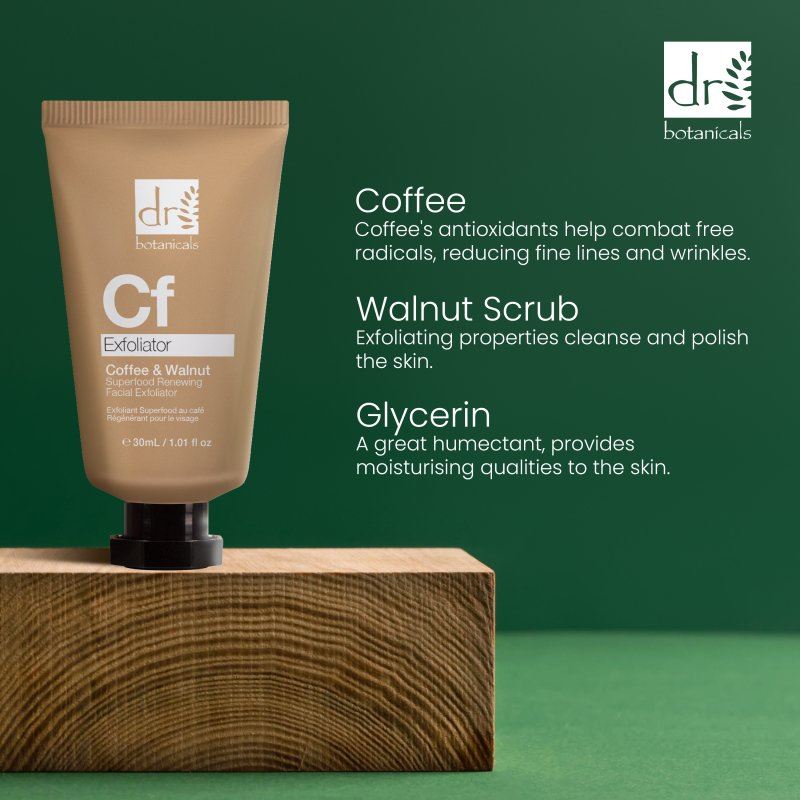 Kaffee-Superfood-Gesichtspeeling, 30 ml