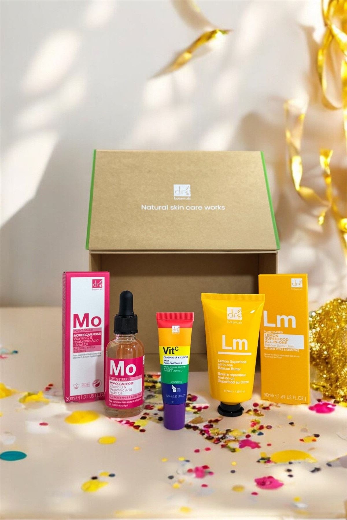 Veganes Bestseller-Hautpflege-Geschenkset für Mitarbeiter