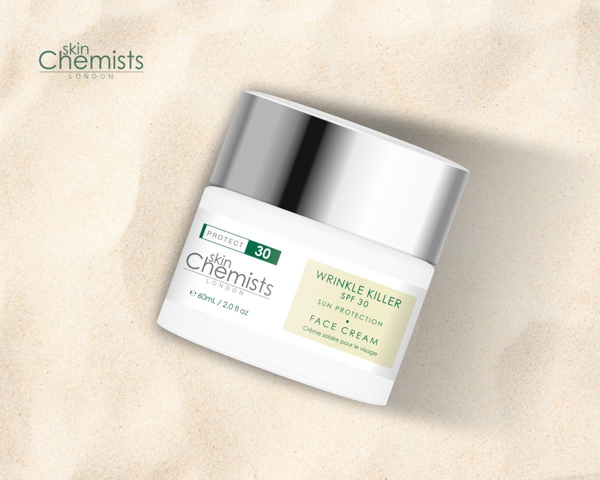 Faltenbekämpfende Tagescreme mit Sonnenschutz LSF 30, 60 ml