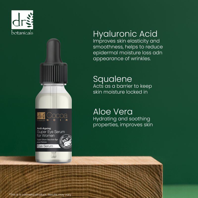 Cocoa Noir Anti-Ageing Super Eye Serum for Women 15ml - skinChemists