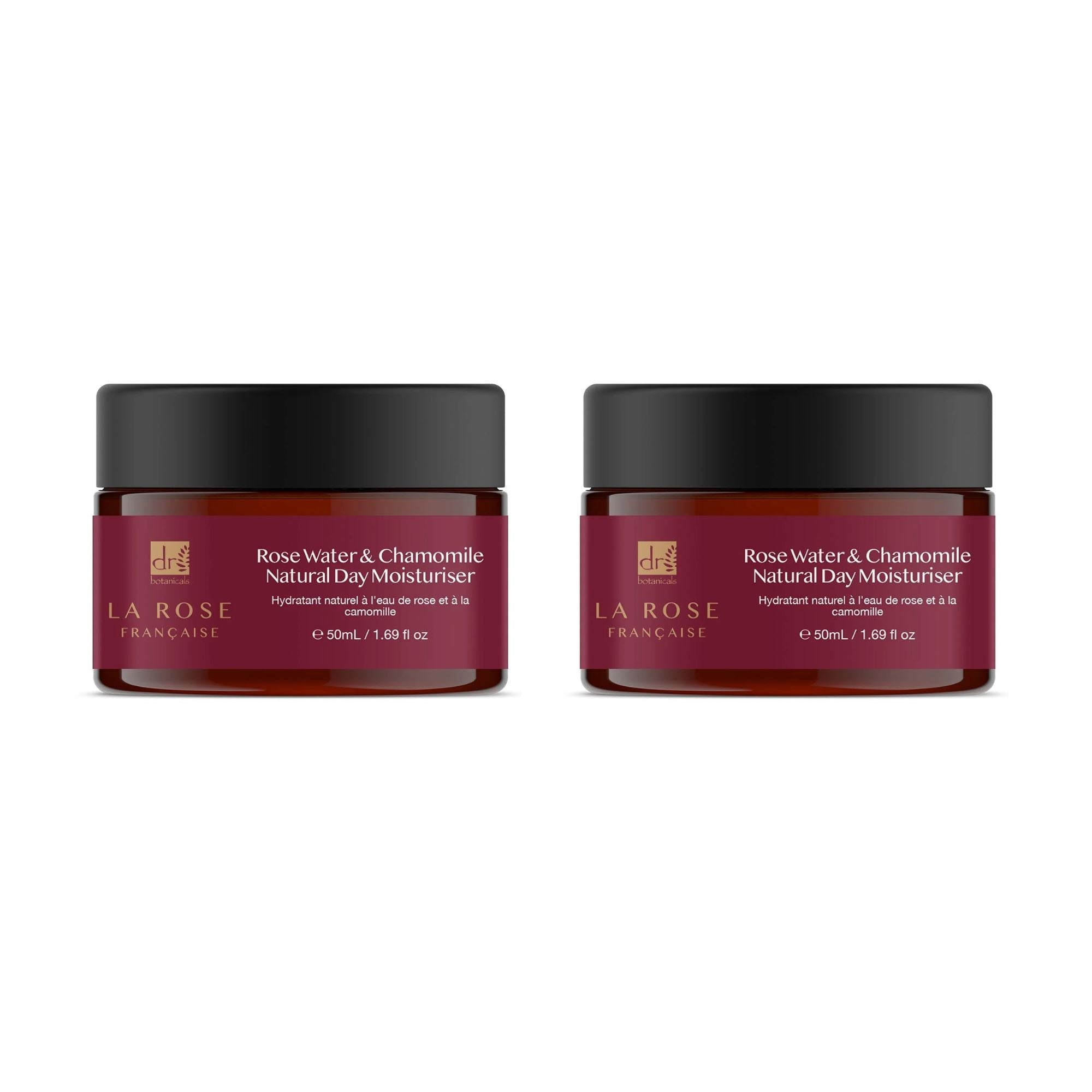 La Rose Française Day Moisturiser 50ml Twin Value Savings Pack