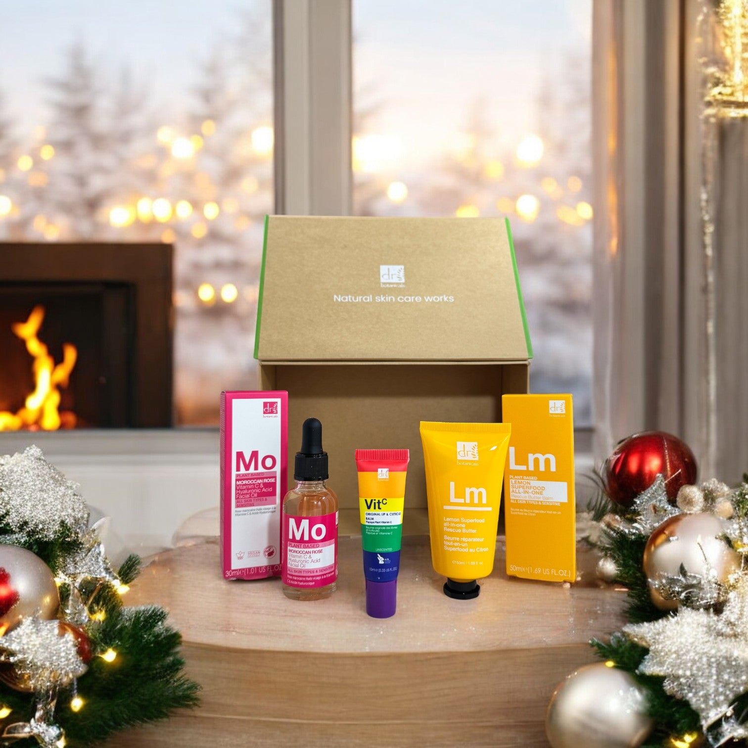 Veganes Bestseller-Hautpflege-Deluxe-Geschenkset für Damen