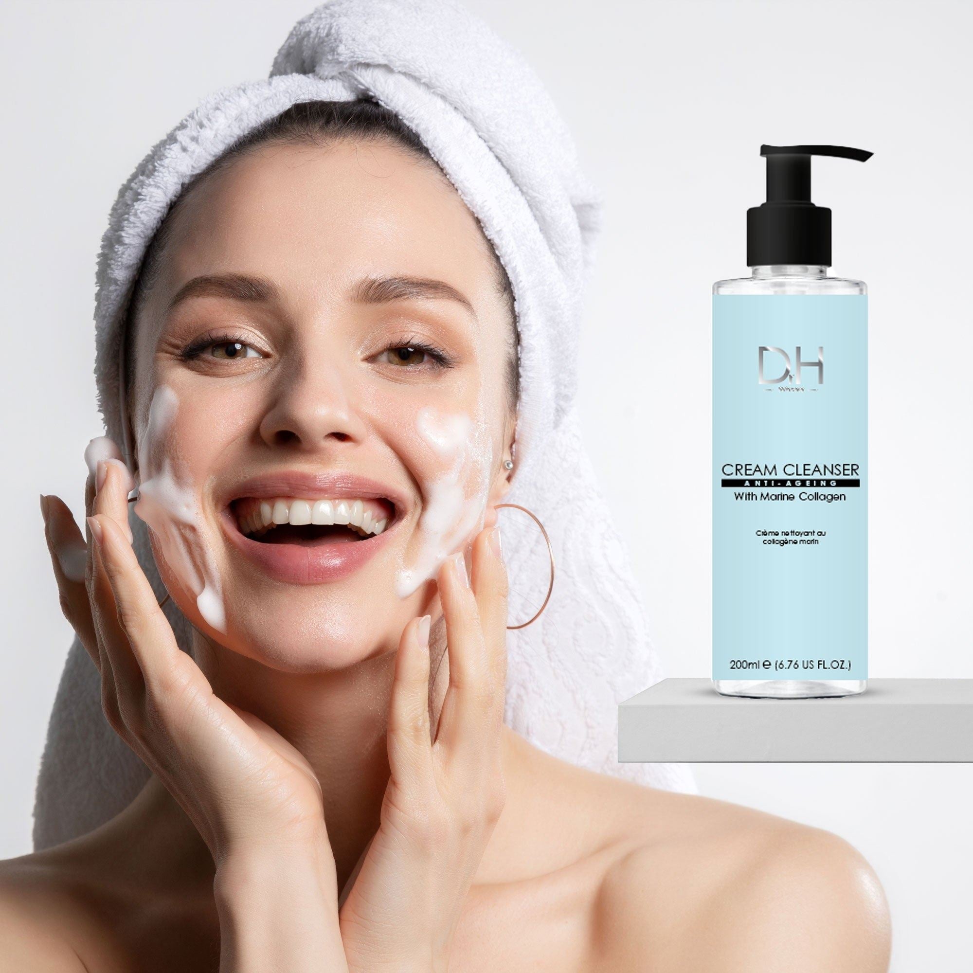 Cremiger Reiniger mit Meereskollagen 200 ml