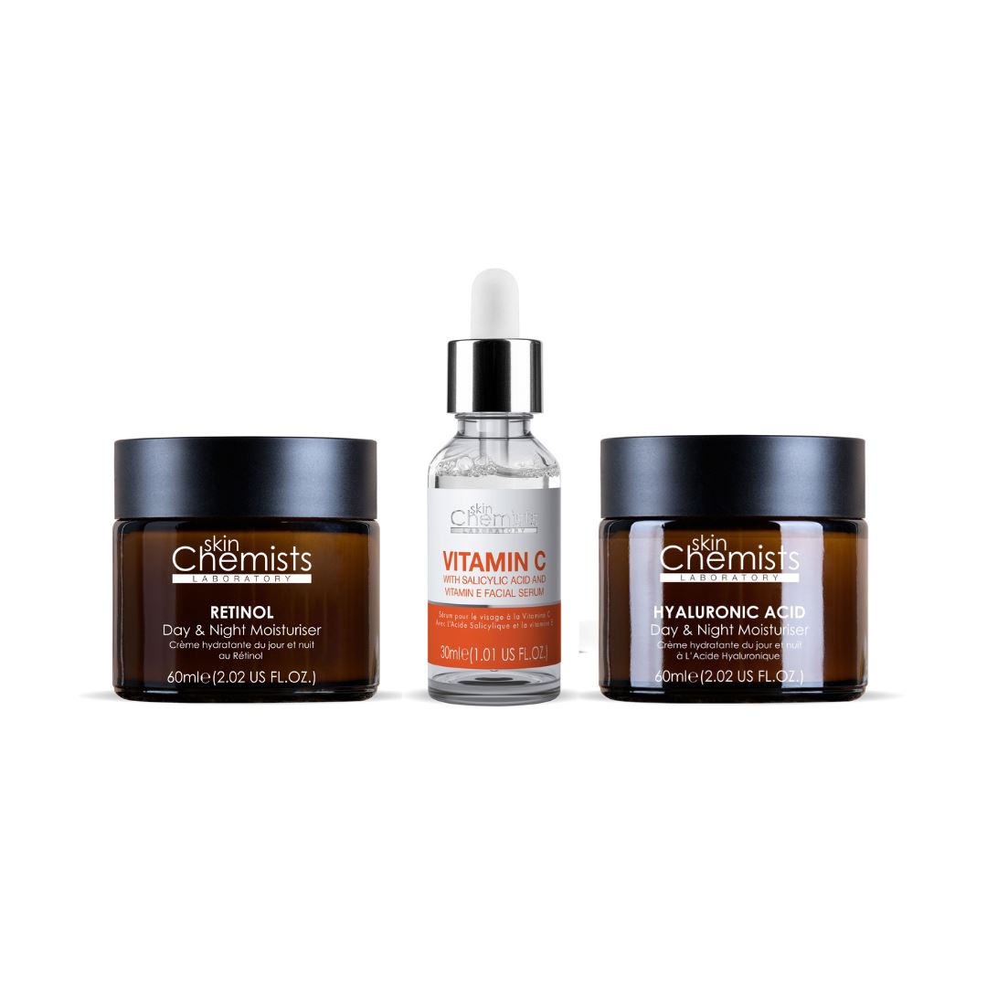 Komplettes Anti-Aging-Gesichtspflegeset