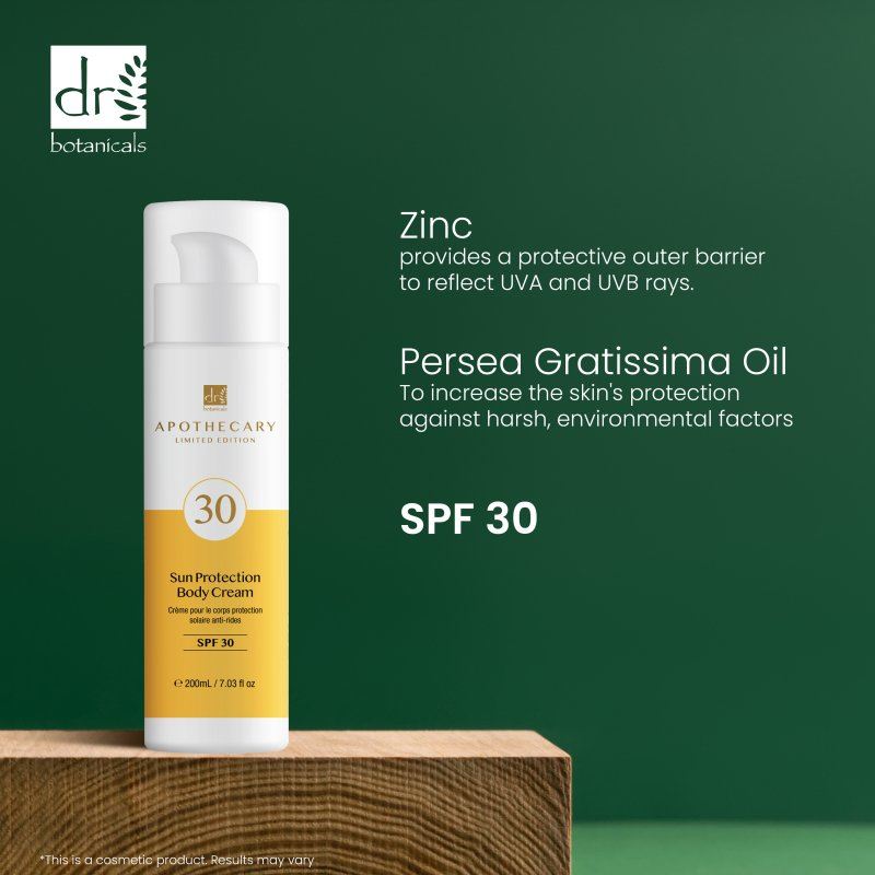 Körpercreme mit Lichtschutzfaktor 30, 200 ml