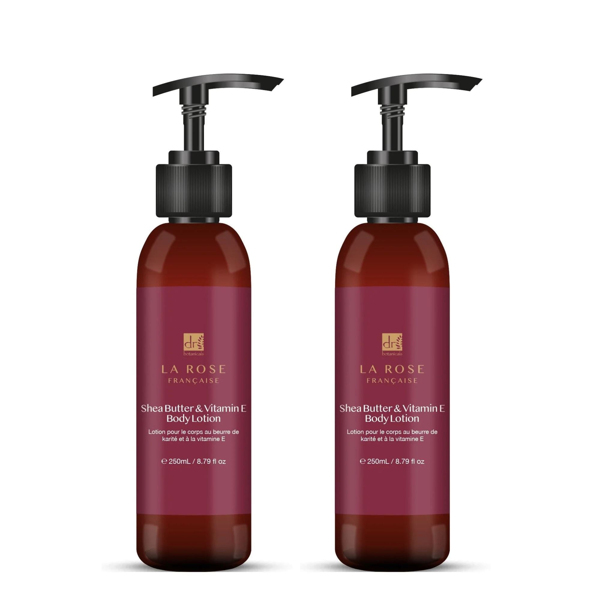 La Rose Française Body Lotion 250ml Twin Value Savings Pack