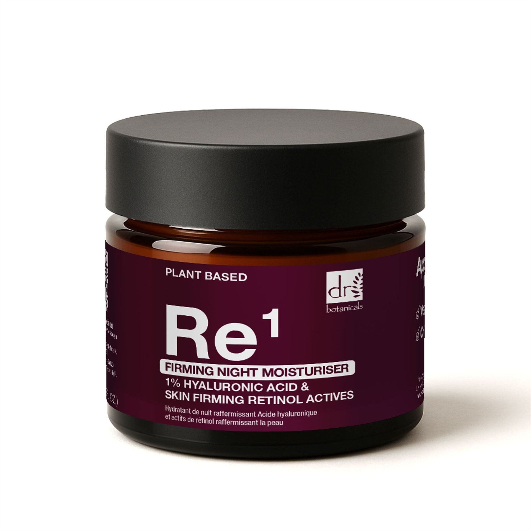 Straffende Nachtcreme mit 1 % Hyaluronsäure und hautstraffenden Retinol-Wirkstoffen, 60 ml