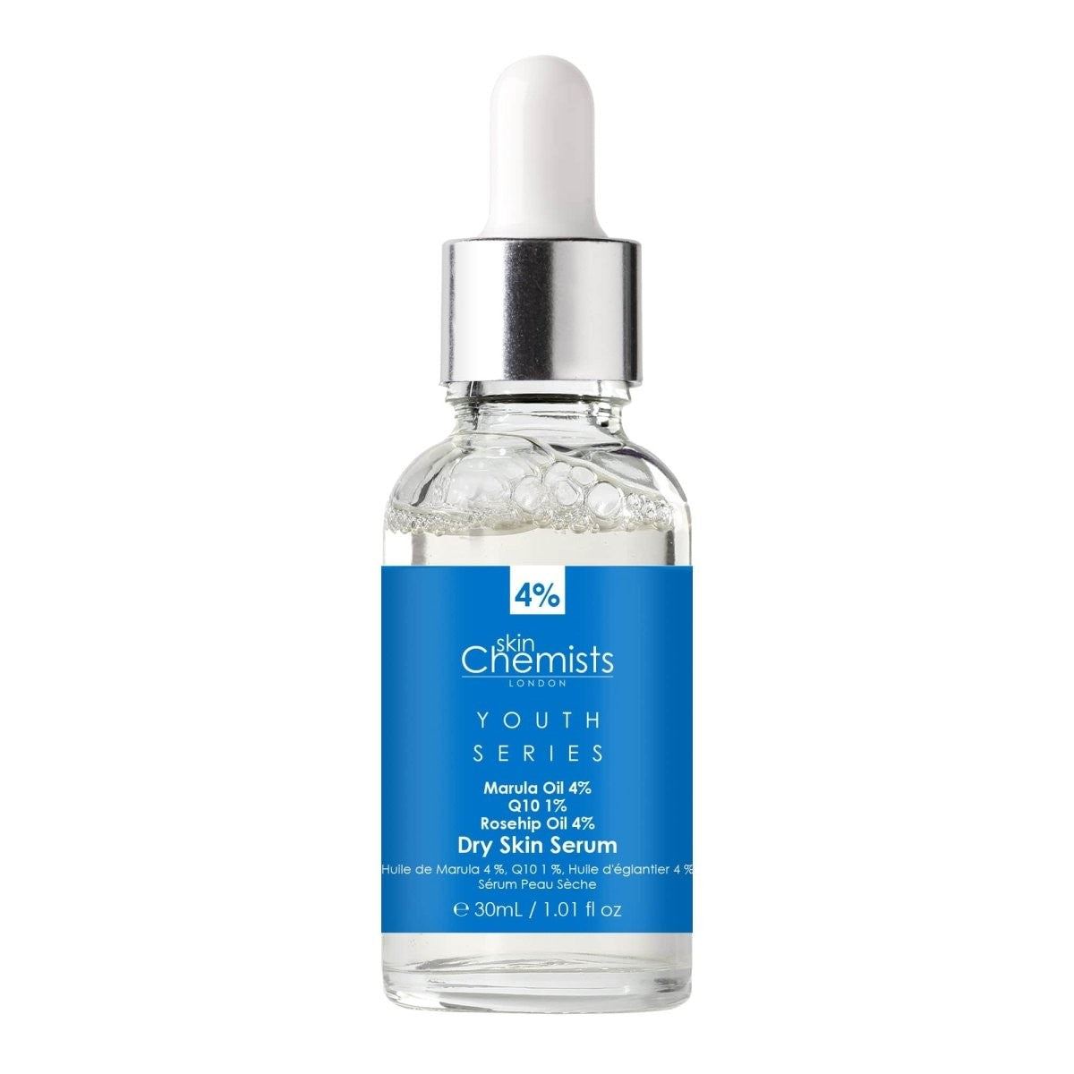 Sérum pour peaux sèches Youth Series à l'huile de marula 4 %, Q10 1 %, huile de rose musquée 4 %, 30 ml
