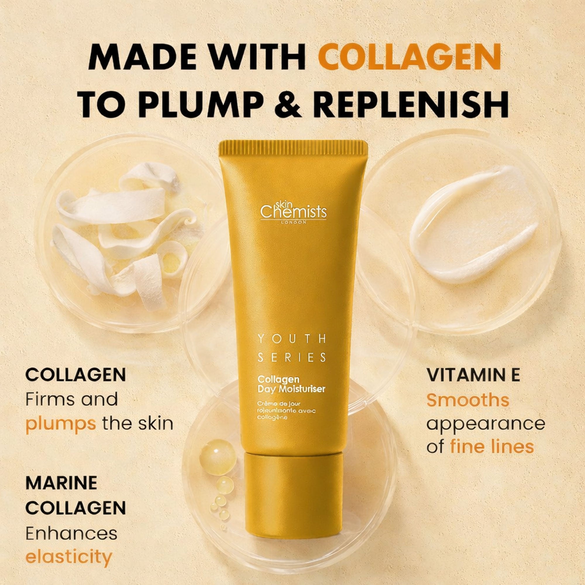 skinChemists Anti-Aging Collagen Tagescreme 50ml