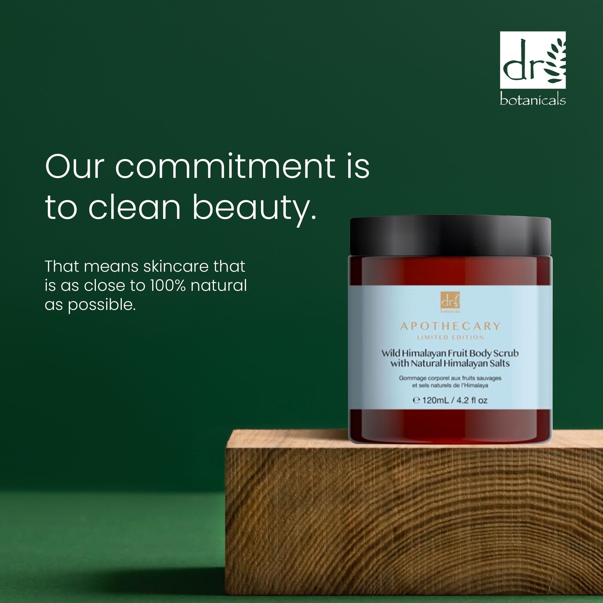 Körperpeeling mit wilden Himalaya-Früchten und natürlichen Himalaya-Salzen, 120 ml