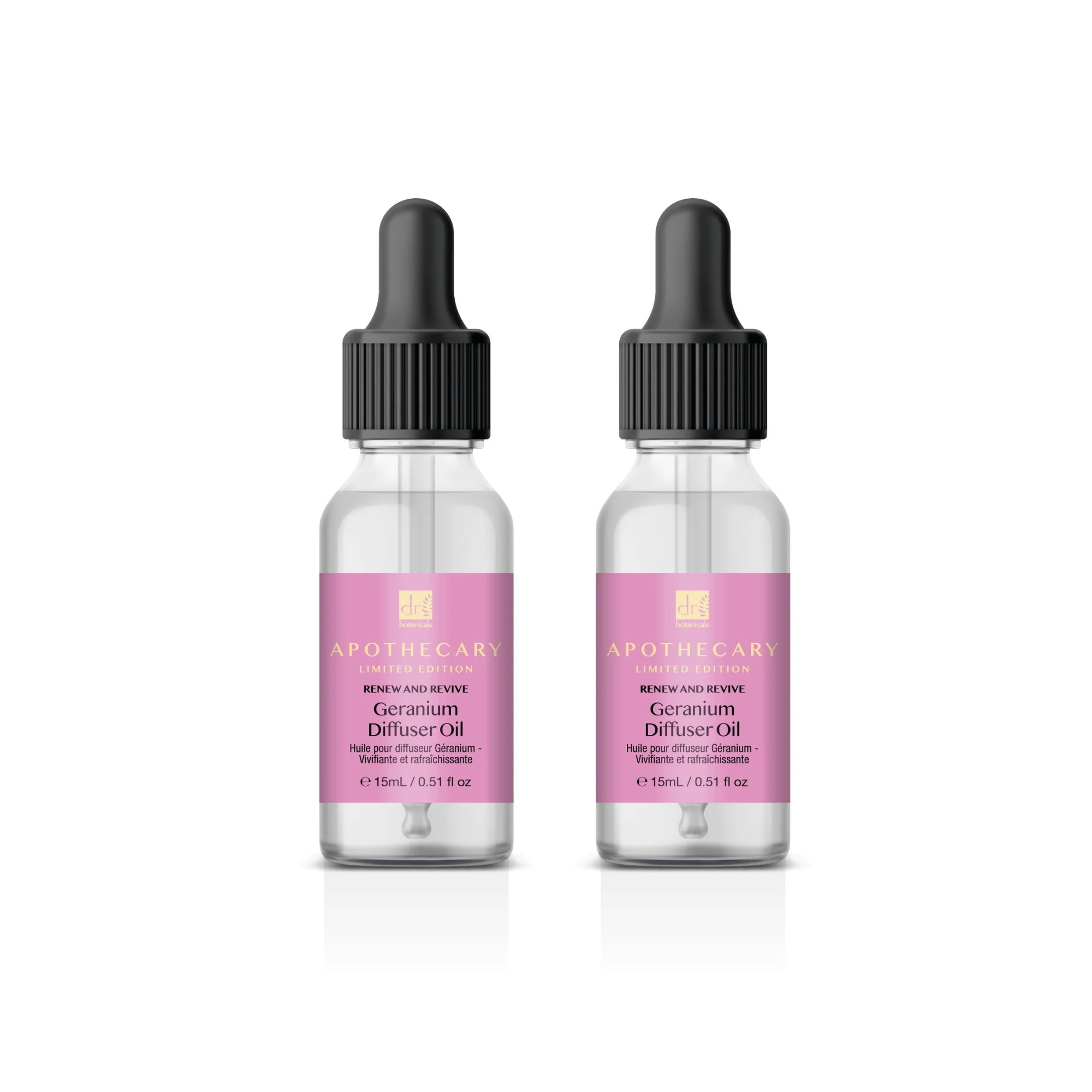 Renew & Revive Geranien-Diffusoröl 15 ml Doppel-Sparpackung