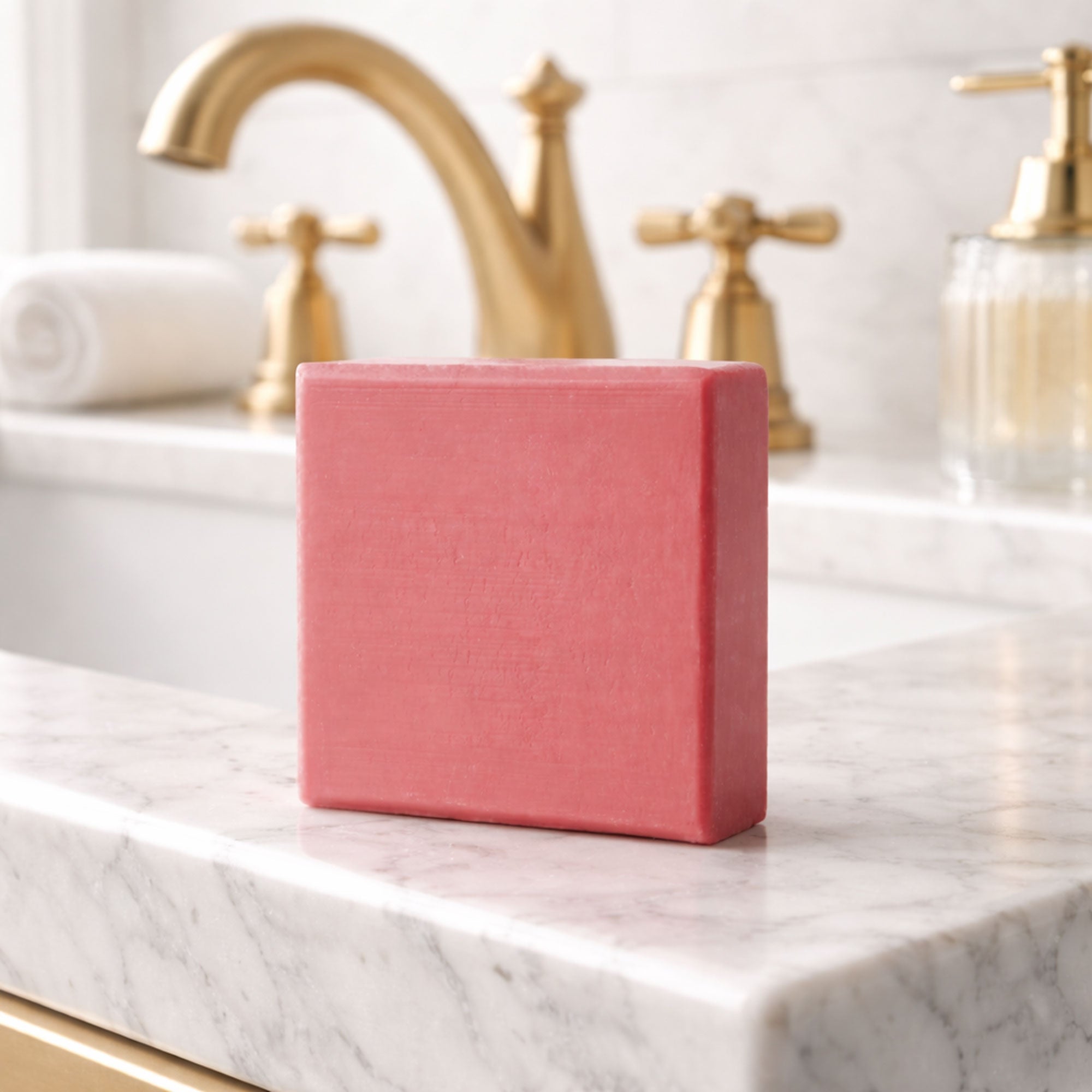 Pain nettoyant visage La Rose Française (lot de 5) 100 g x 5