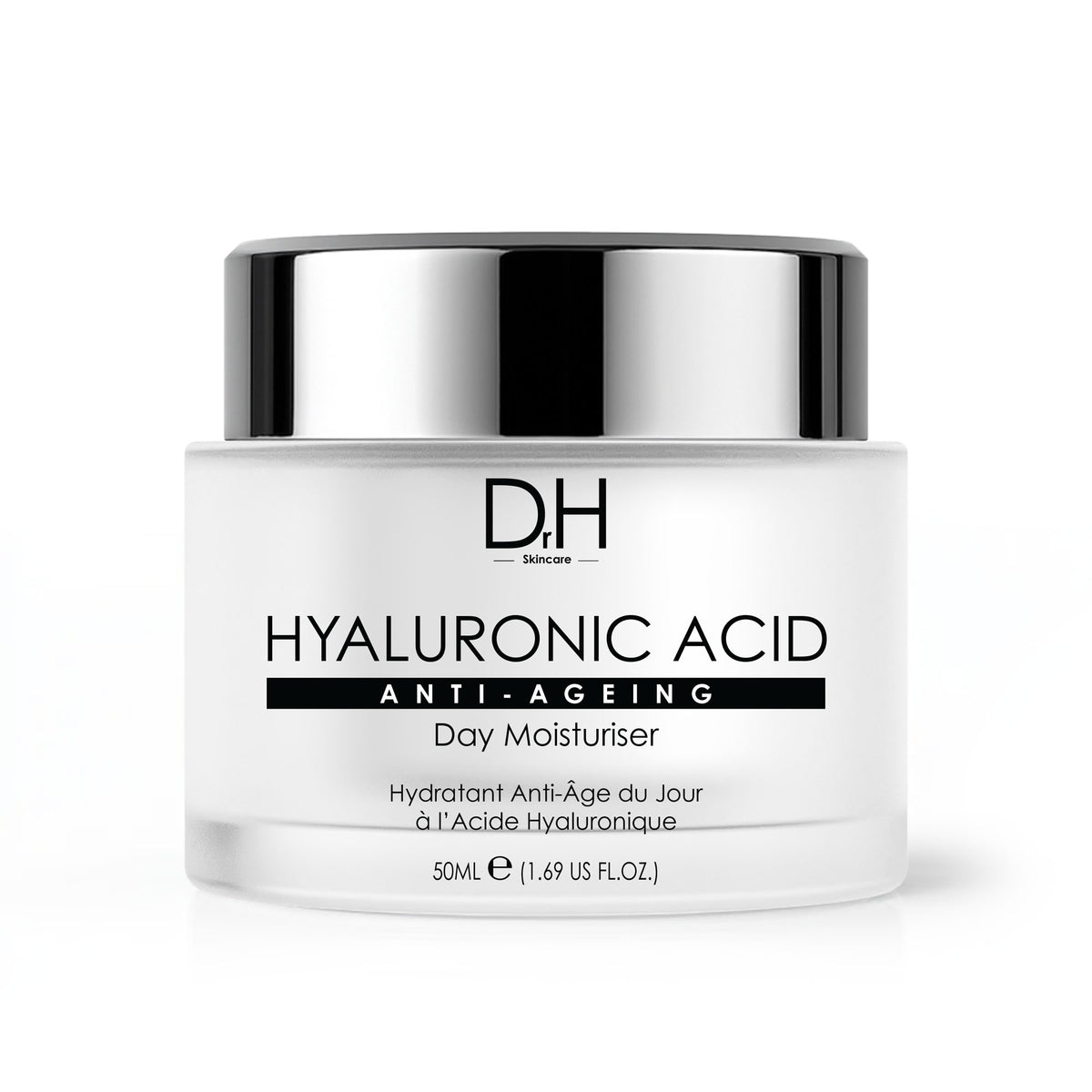 Crema idratante antietà da giorno all'acido ialuronico, 50ml