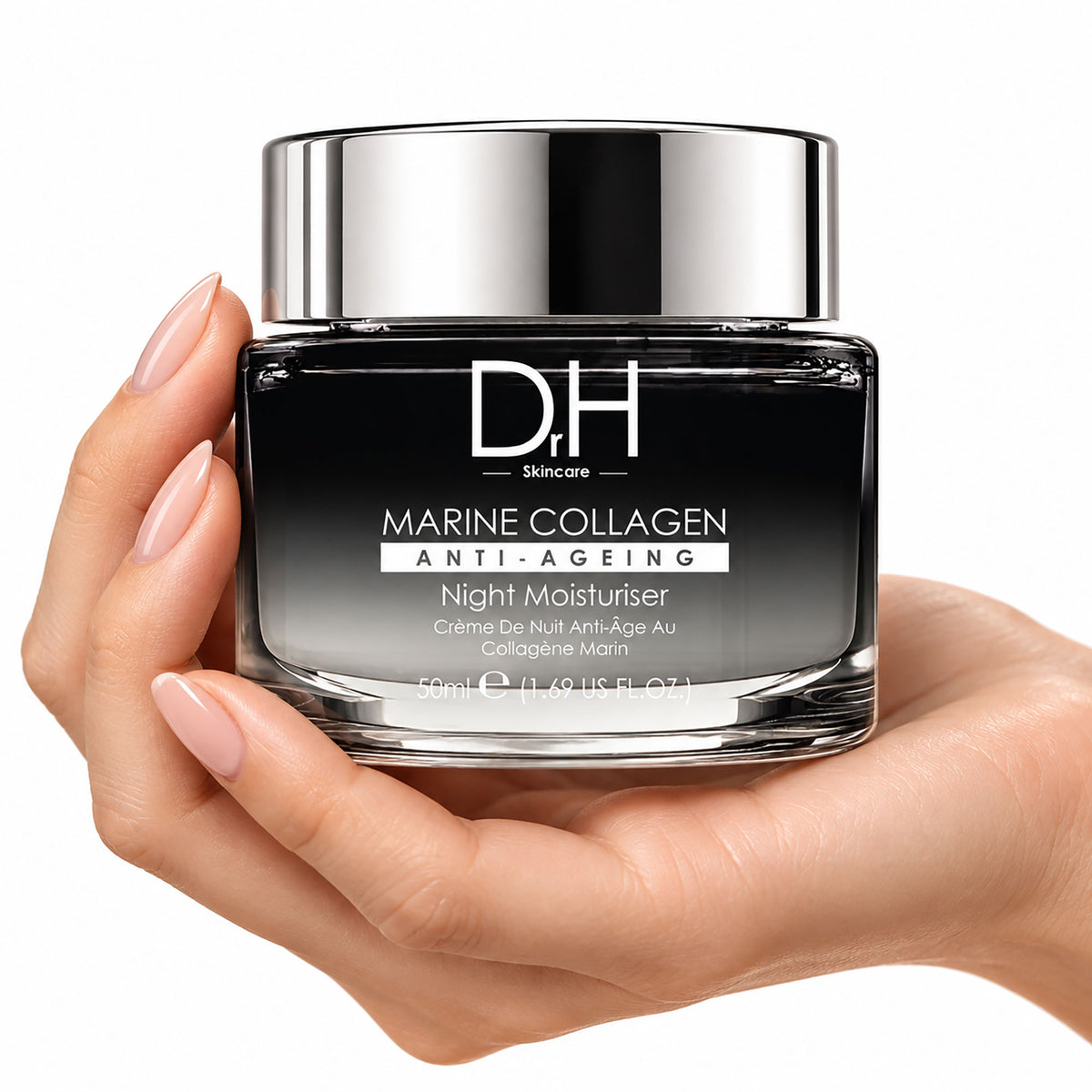 Crème hydratante de nuit au collagène marin 50ml