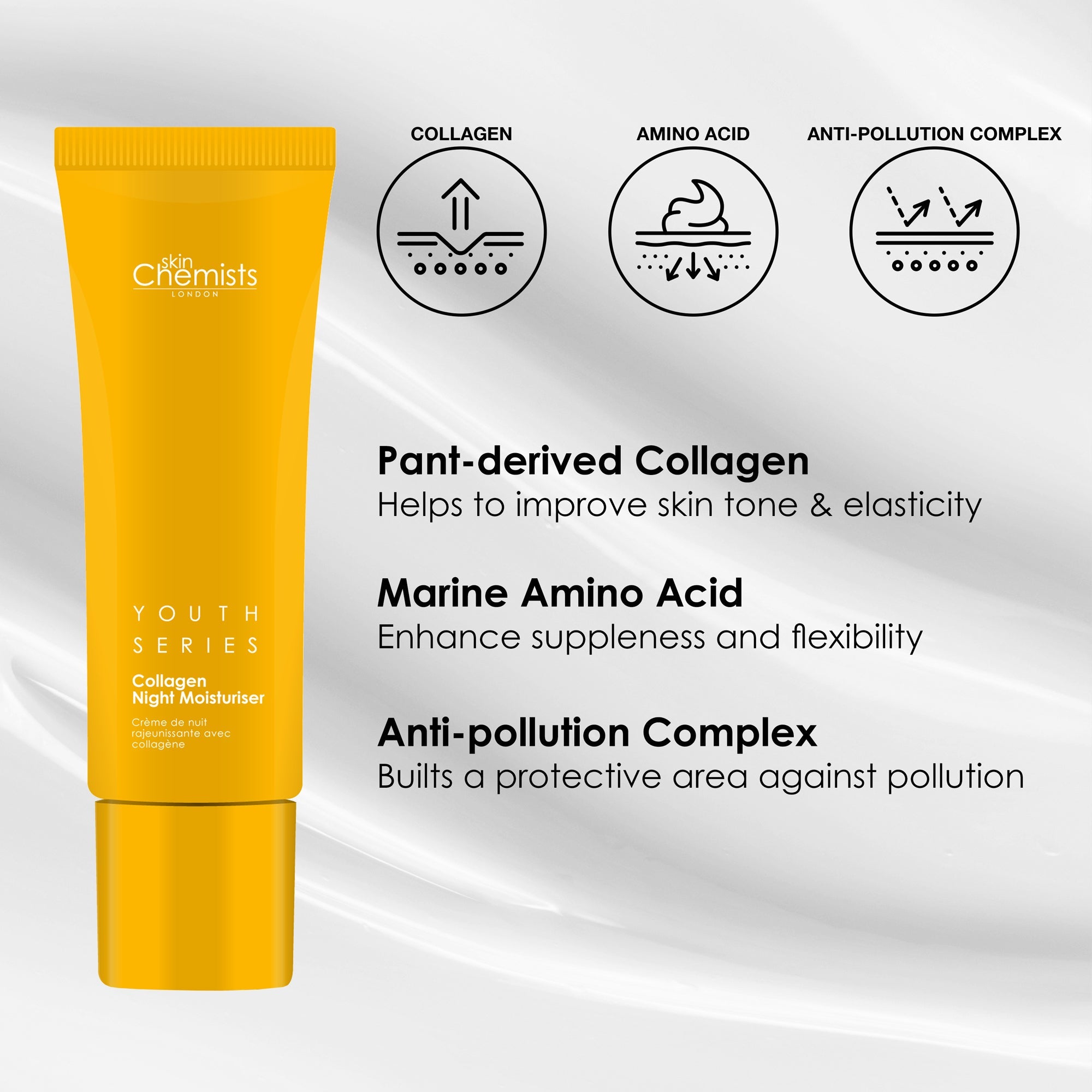 Youth Series 1% Collagen Nachtcreme 50ml x 2 Duo-Pack