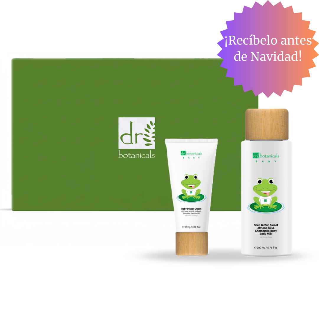 Kit de crème pour le change et de lait corporel à l'huile d'amande douce pour bébé