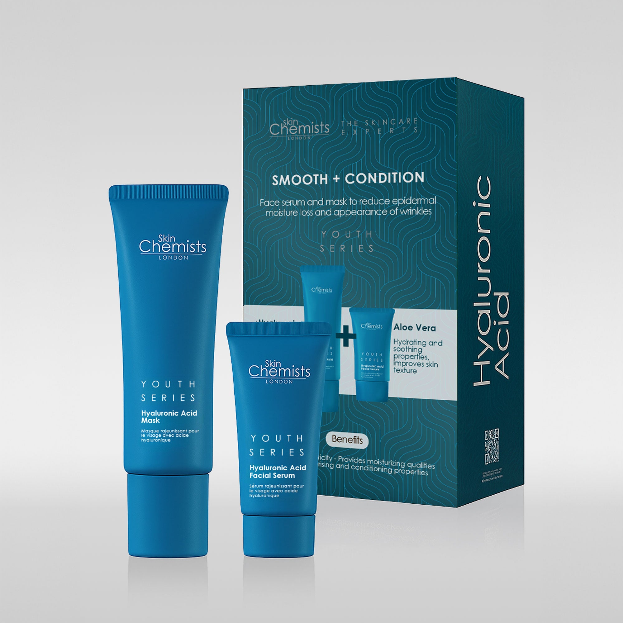 Youth Series Hyaluronsäure-Maske + Hyaluronsäure-Gesichtsserum 80 ml