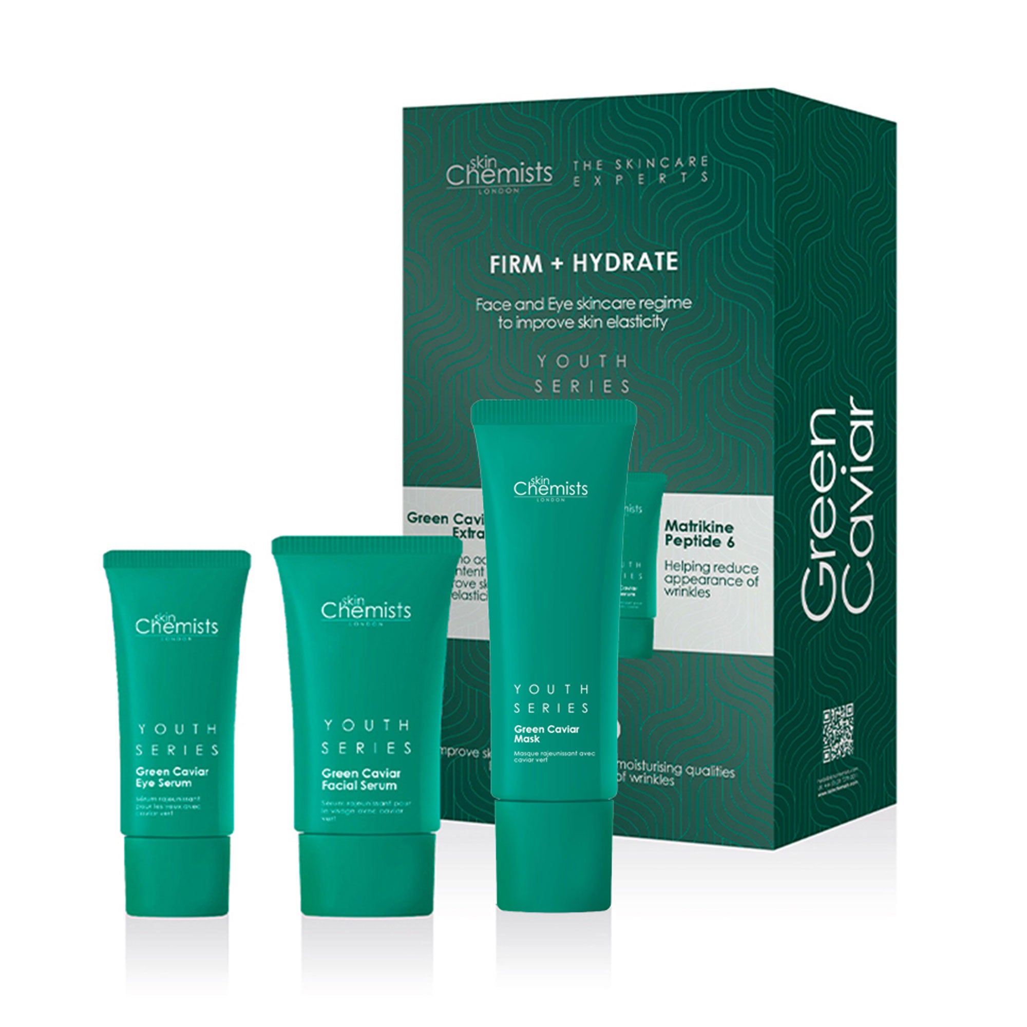Green Caviar Firm & Hydrate Kit + Gratis Green Caviar Maske (50 ml)