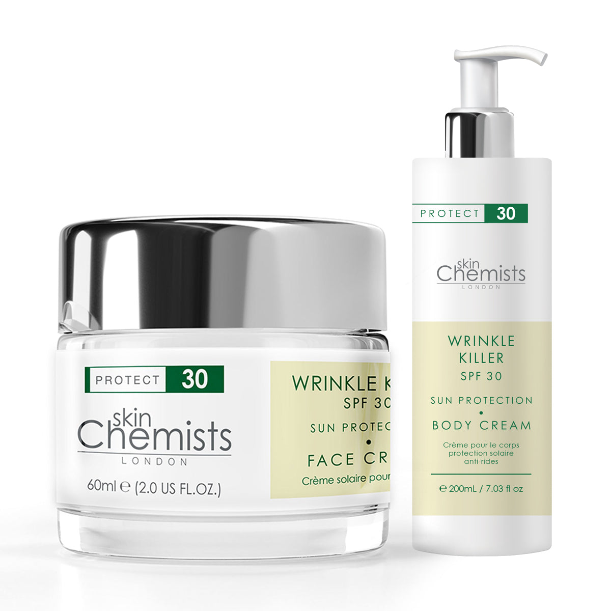 Anti-Aging Körpercreme LSF 30 200 ml + Tagescreme LSF 30 60 ml