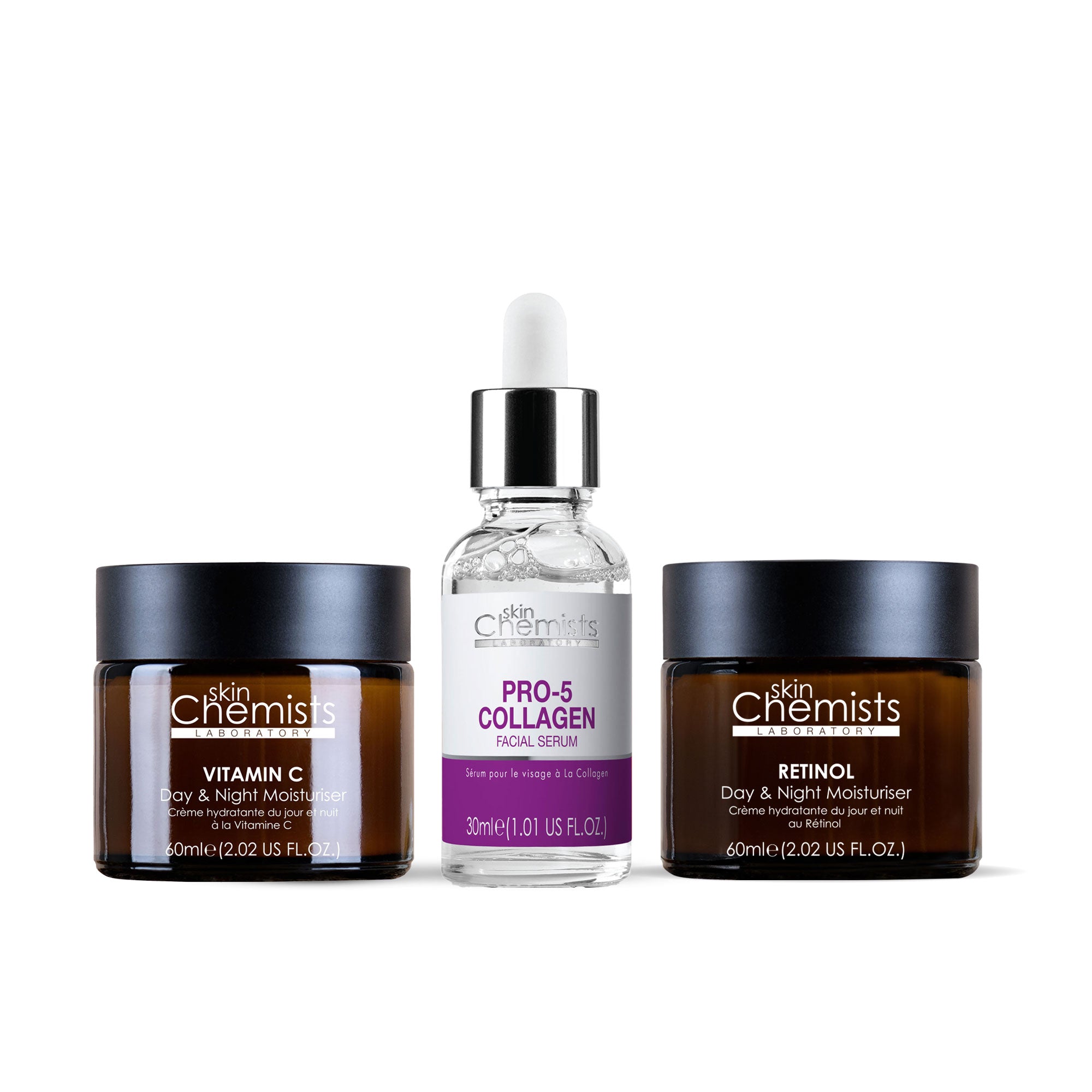skinChemists Aufhellendes Nachtpflege-Set