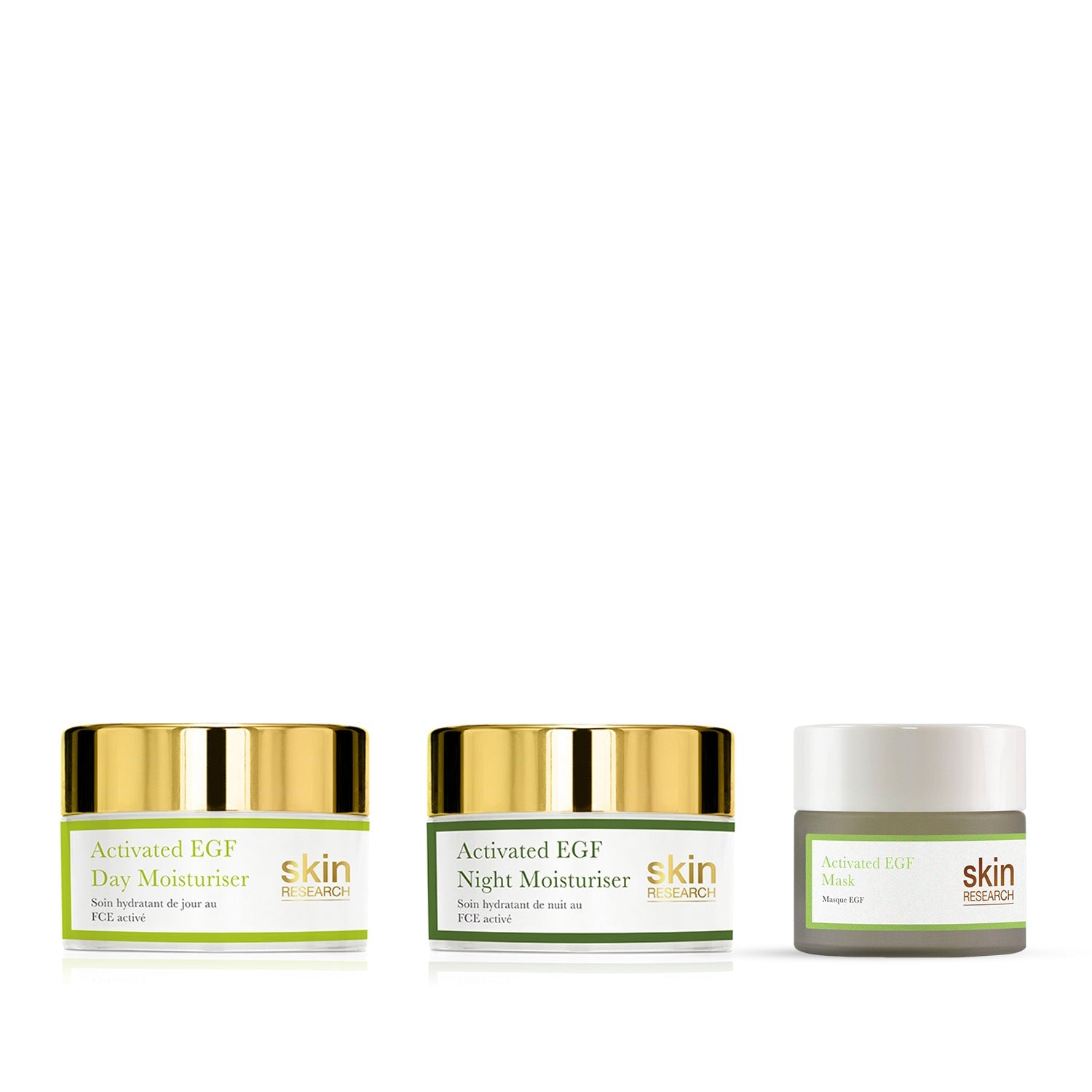 Anti-Aging EGF Tages- und Nachtpflege + Maske