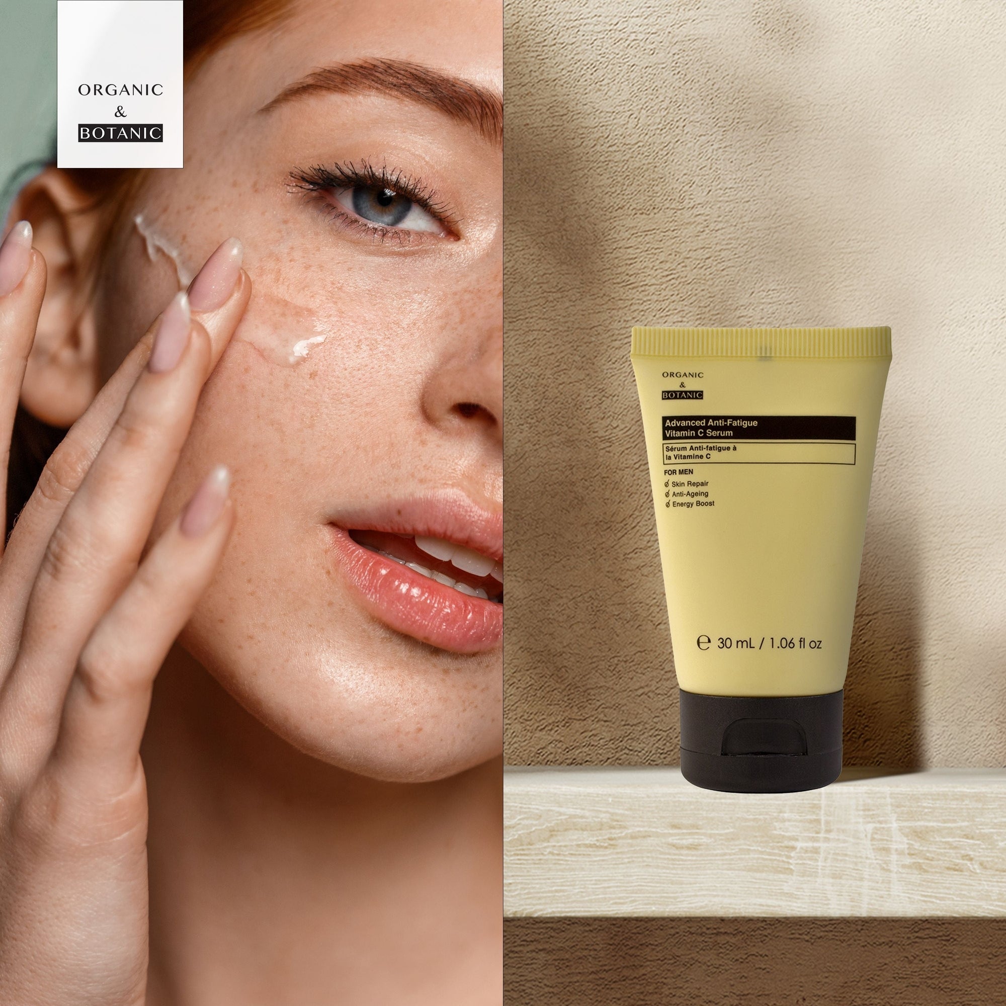 Hochwirksames Anti-Müdigkeits-Vitamin-C-Serum für Männer, 30 ml