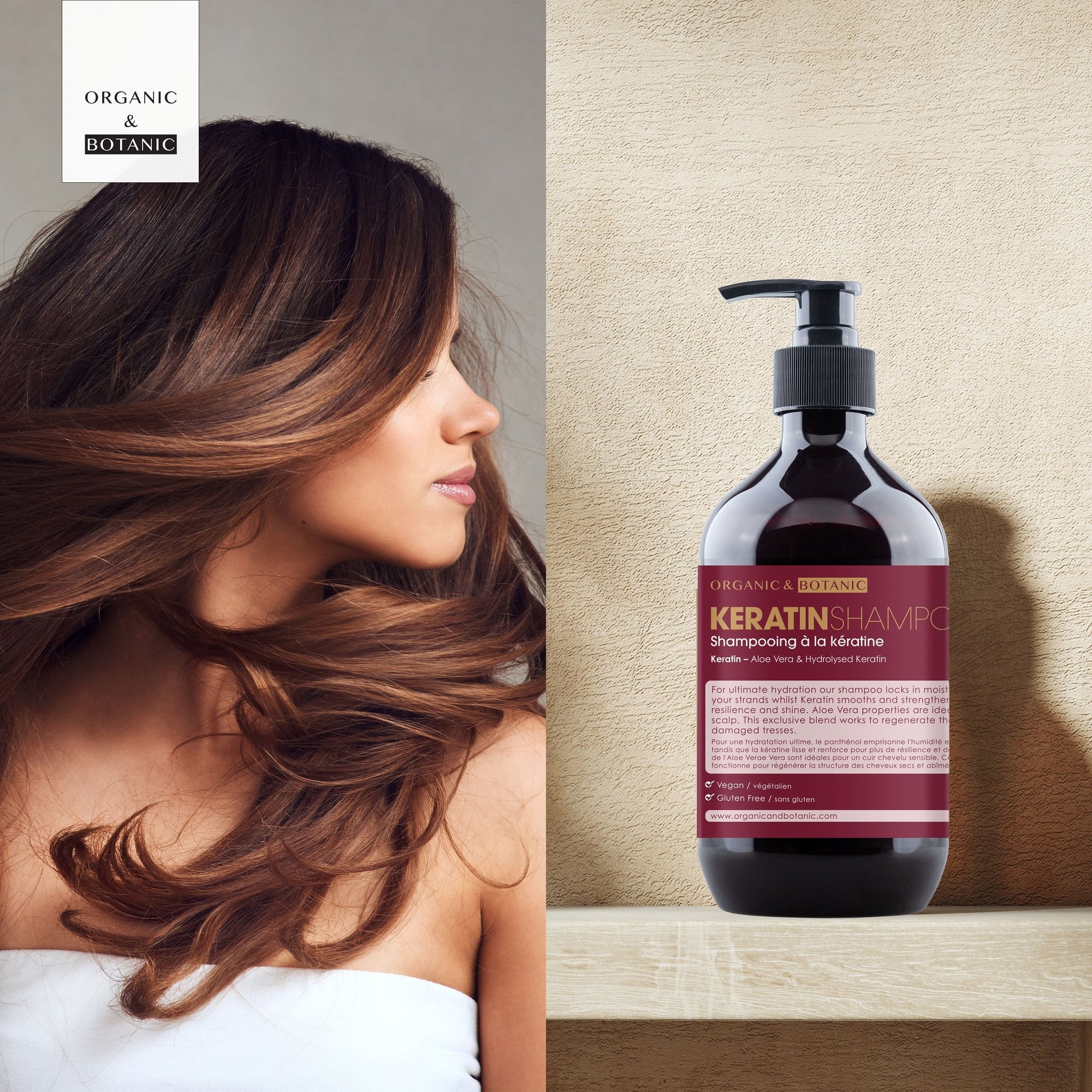 Keratin-Shampoo 500 ml