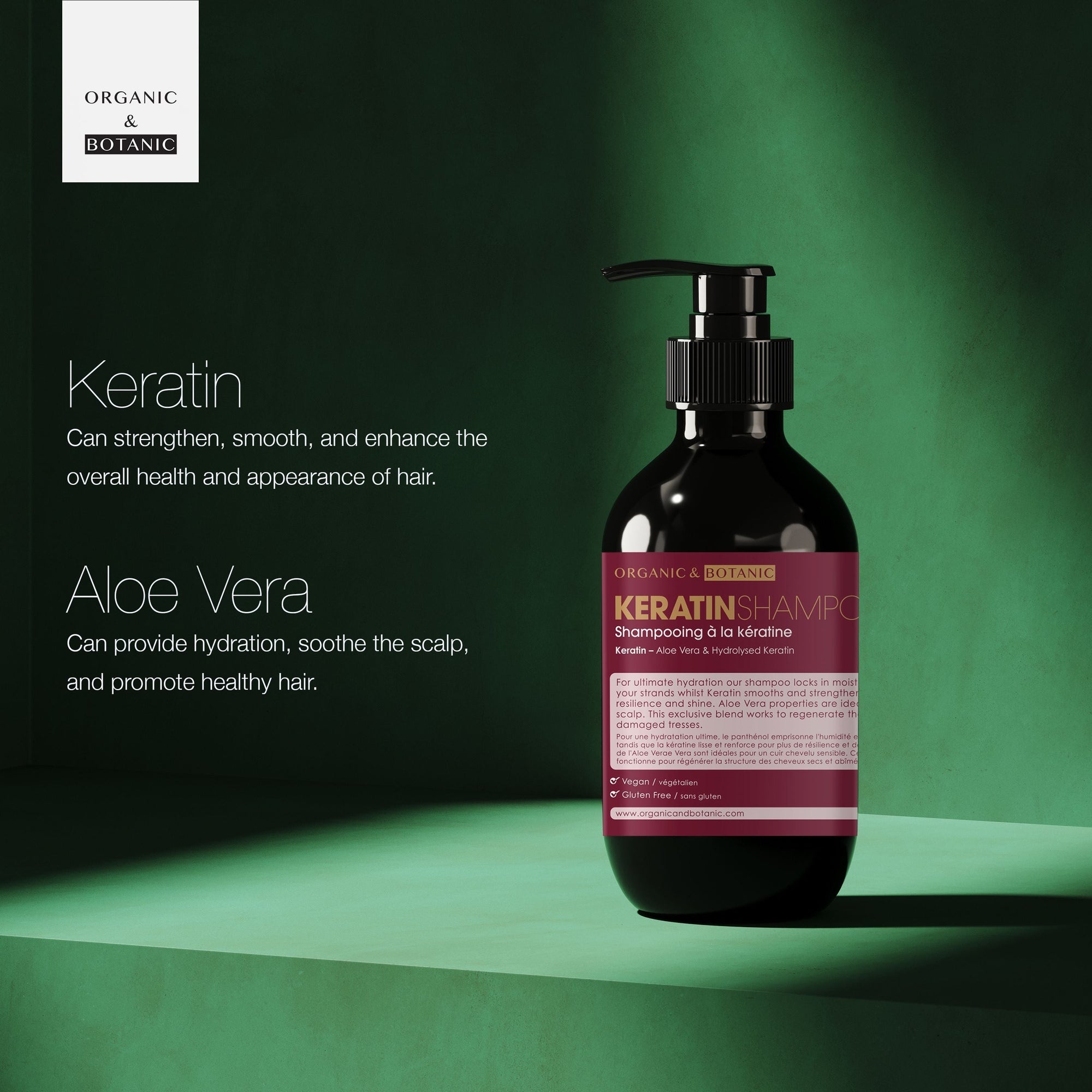 Keratin-Shampoo 500 ml