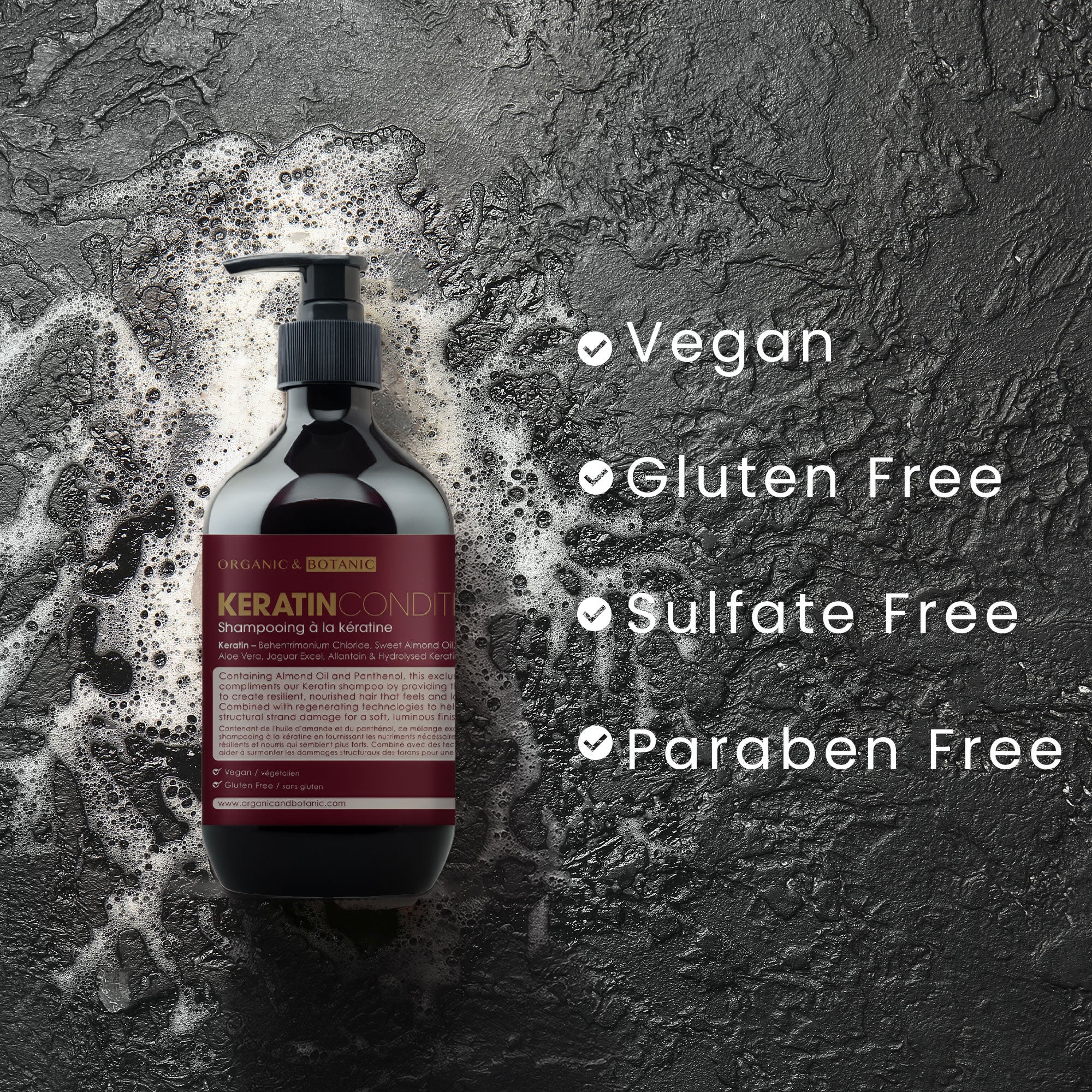 Après-shampoing à la kératine 500 ml