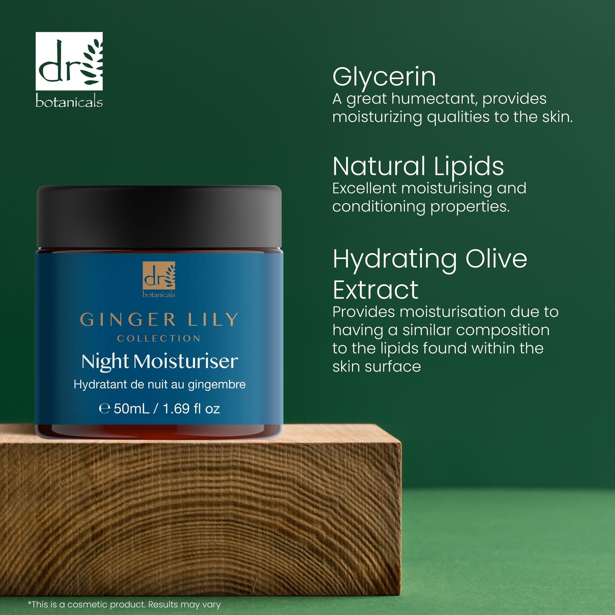Gingerlily Night Moisturiser 50ml Twin Value Savings Pack