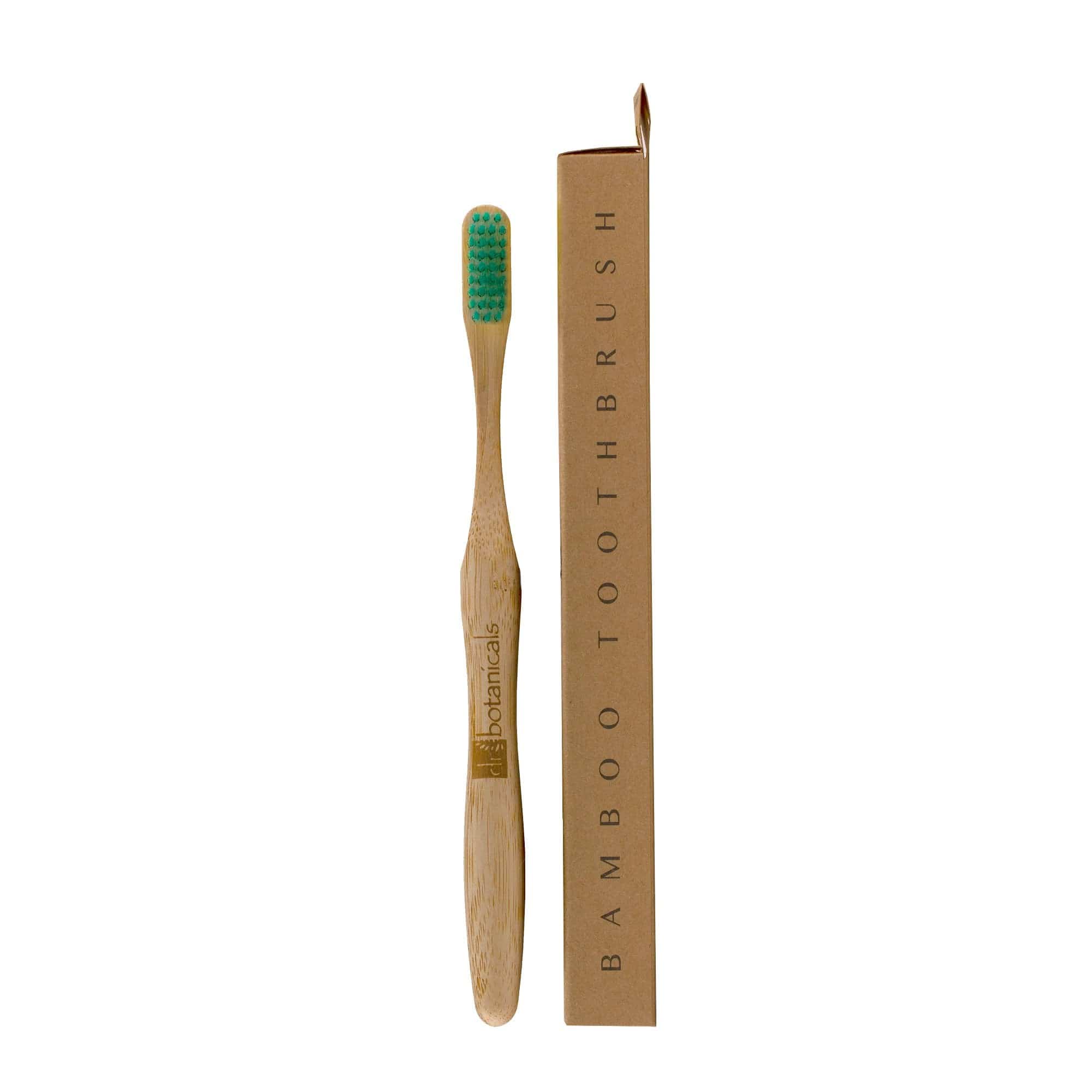 Bamboo Toothbrush Green Twin Value Savings Pack