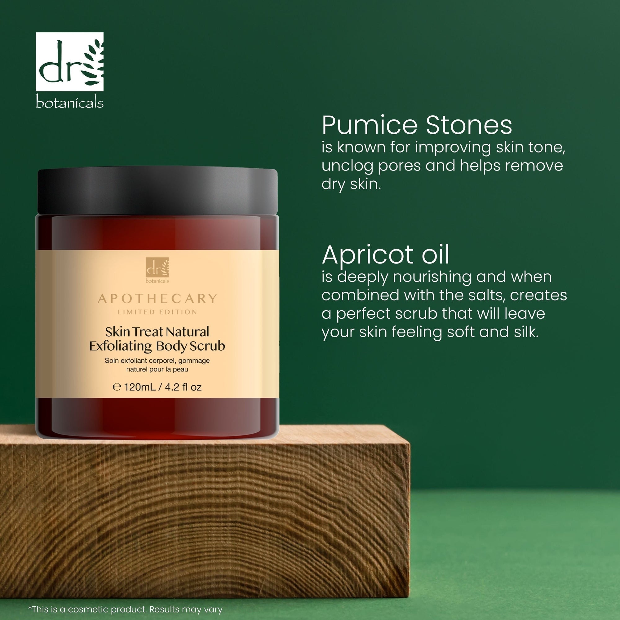 Skin Treat Natural Exfoliating Body Scrub 120ml Twin Value Savings Pack