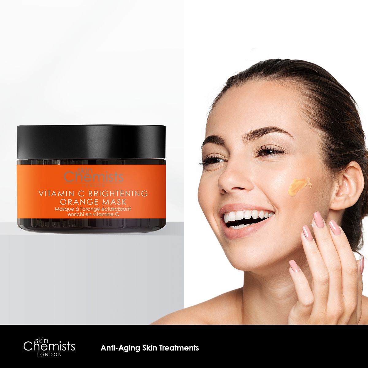 Vitamin C Aufhellende Orangenmaske 50 ml Doppelpackung