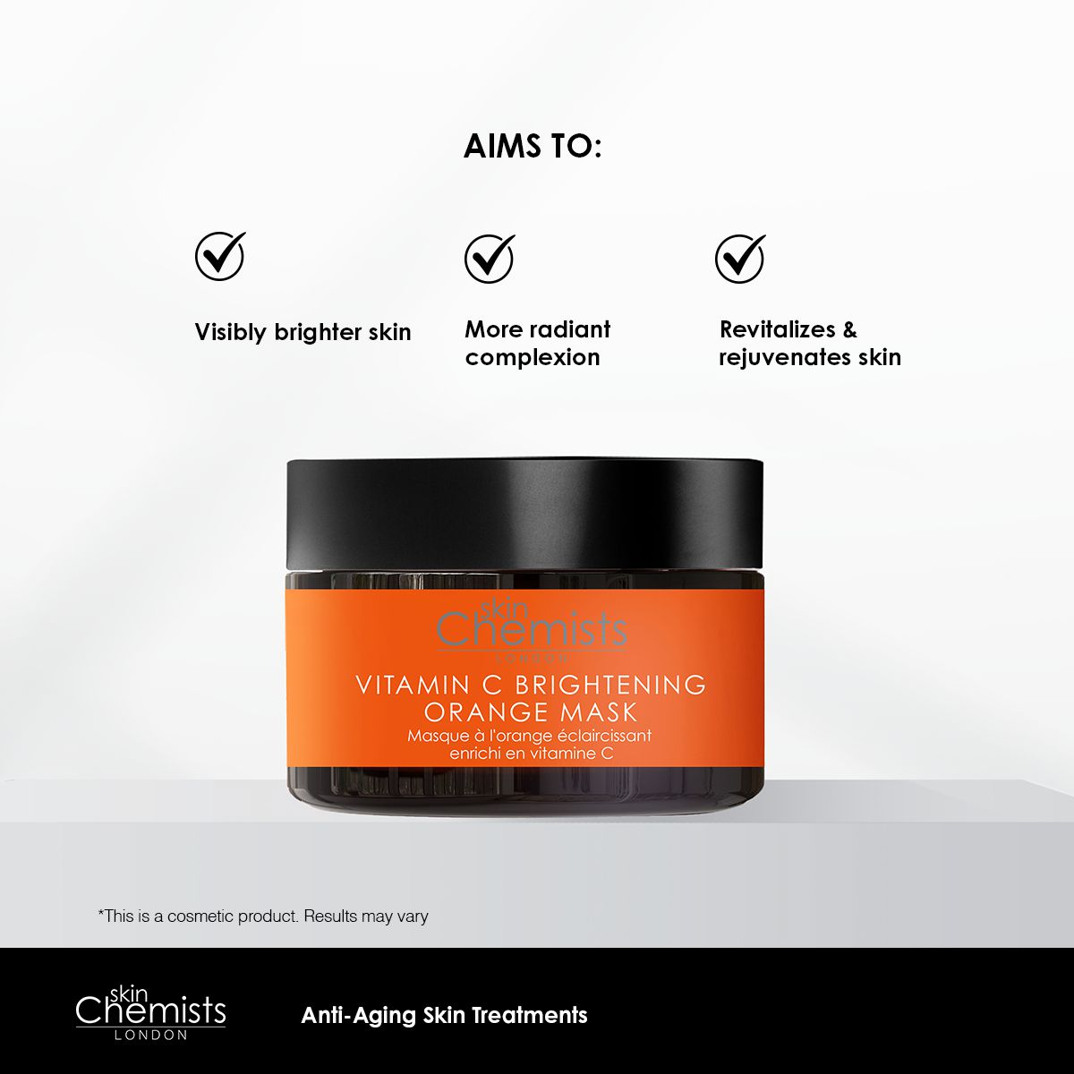 Vitamin C Aufhellende Orangenmaske 50 ml Doppelpackung