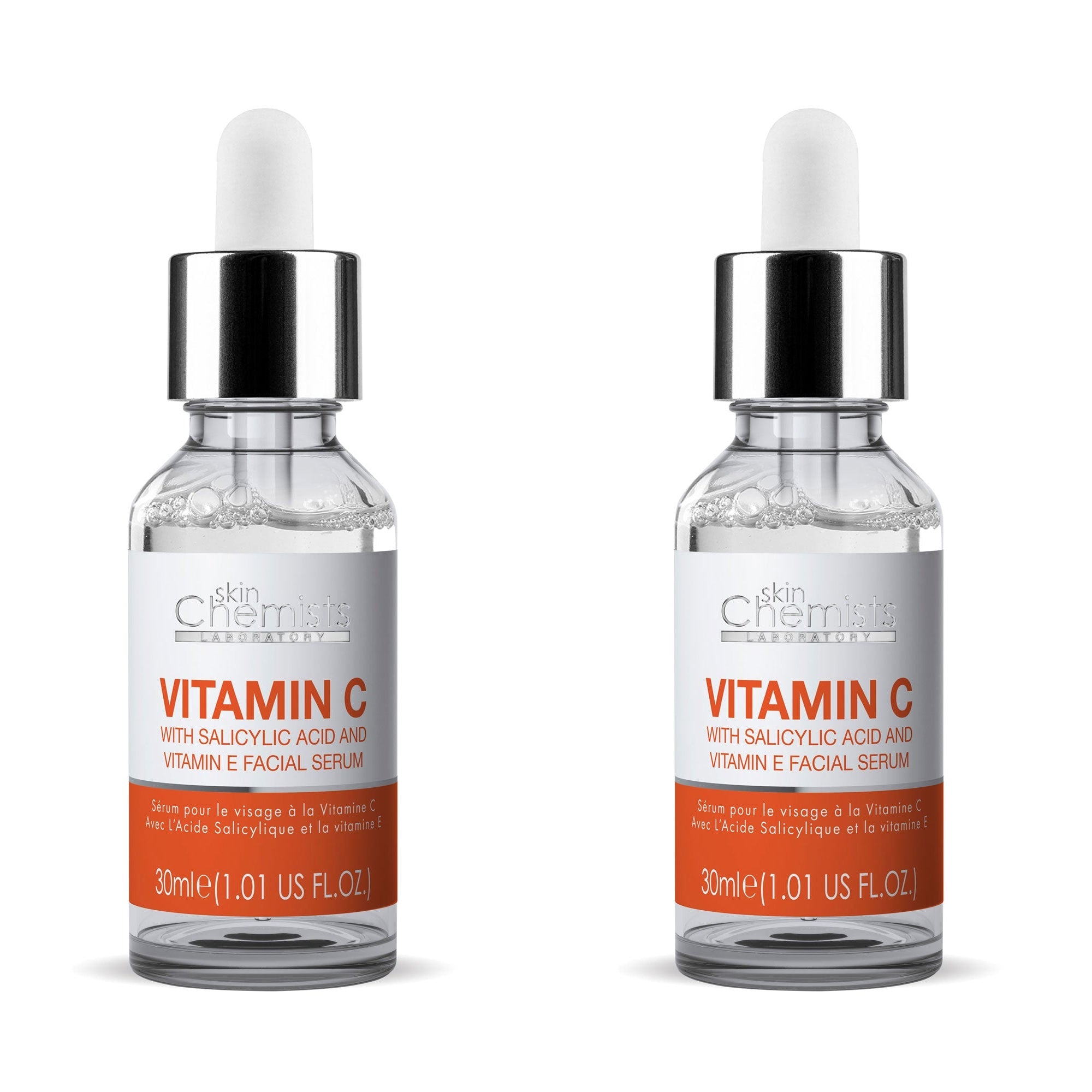 Anti-Aging Vitamin C Salicylsäure Gesichtsserum 30 ml x 2 Duo-Pack