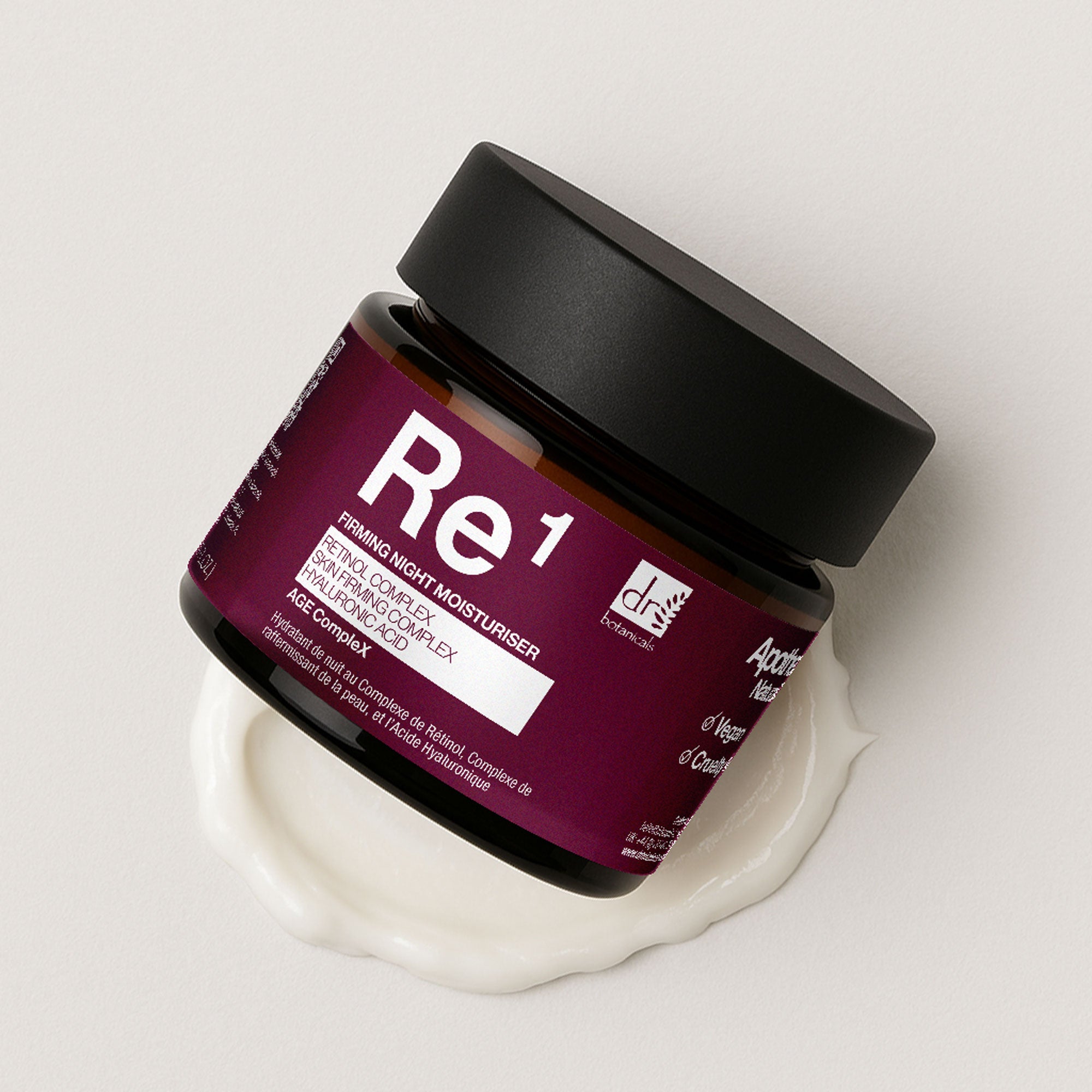 Nachtcreme mit Retinol-Komplex (1 %), Hautstraffungskomplex (1 %) und Hyaluronsäure (1 %), 60 ml