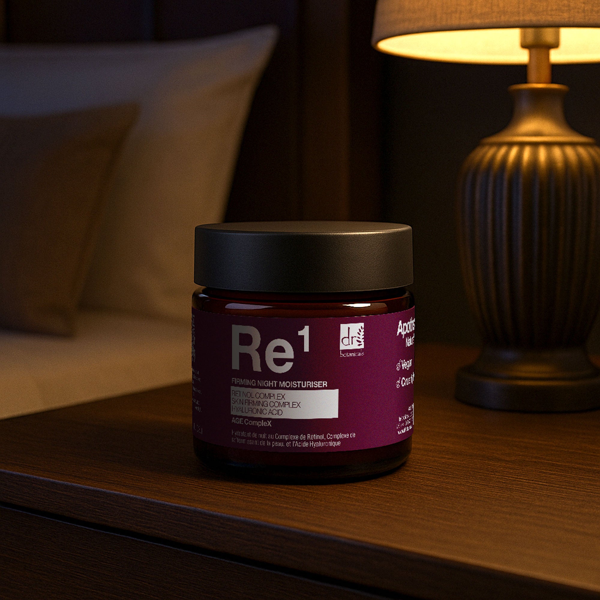 Nachtcreme mit Retinol-Komplex (1 %), Hautstraffungskomplex (1 %) und Hyaluronsäure (1 %), 60 ml