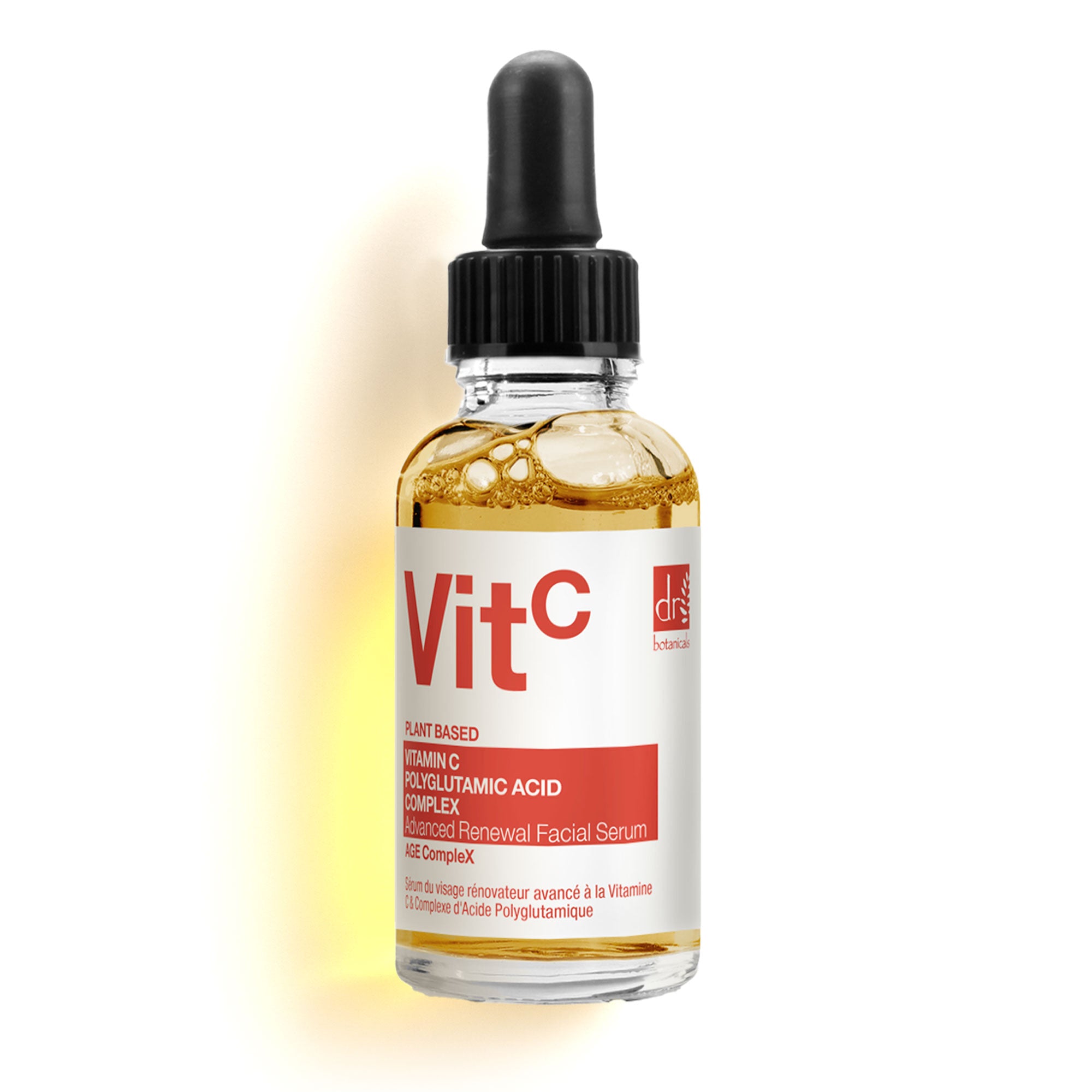 Hochwirksames Vitamin-C-Serum (3 %), Polyglutaminsäure-Komplex (1 %) und aufhellendes Gesichtsserum (30 ml)