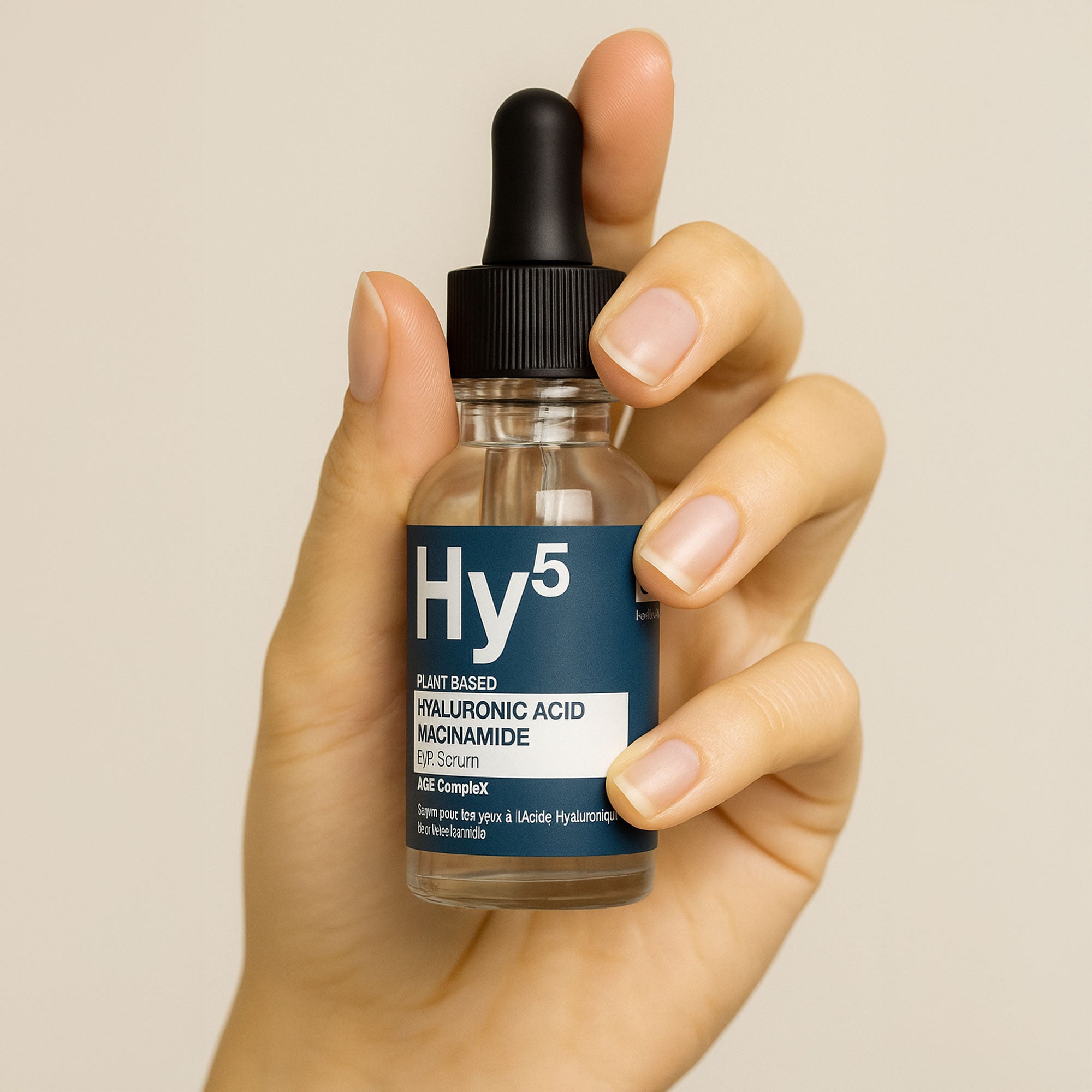 Hyaluronsäure 5 % & Niacinamid 5 % Augenserum 15 ml