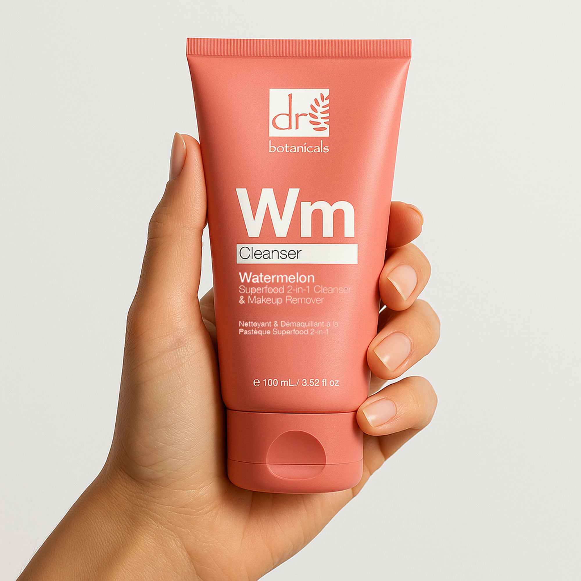 Wassermelonen-Superfood 2-in-1 Reinigungs- und Make-up-Entferner 100 ml mit Glykolsäure, Salicylsäure und Milchsäure